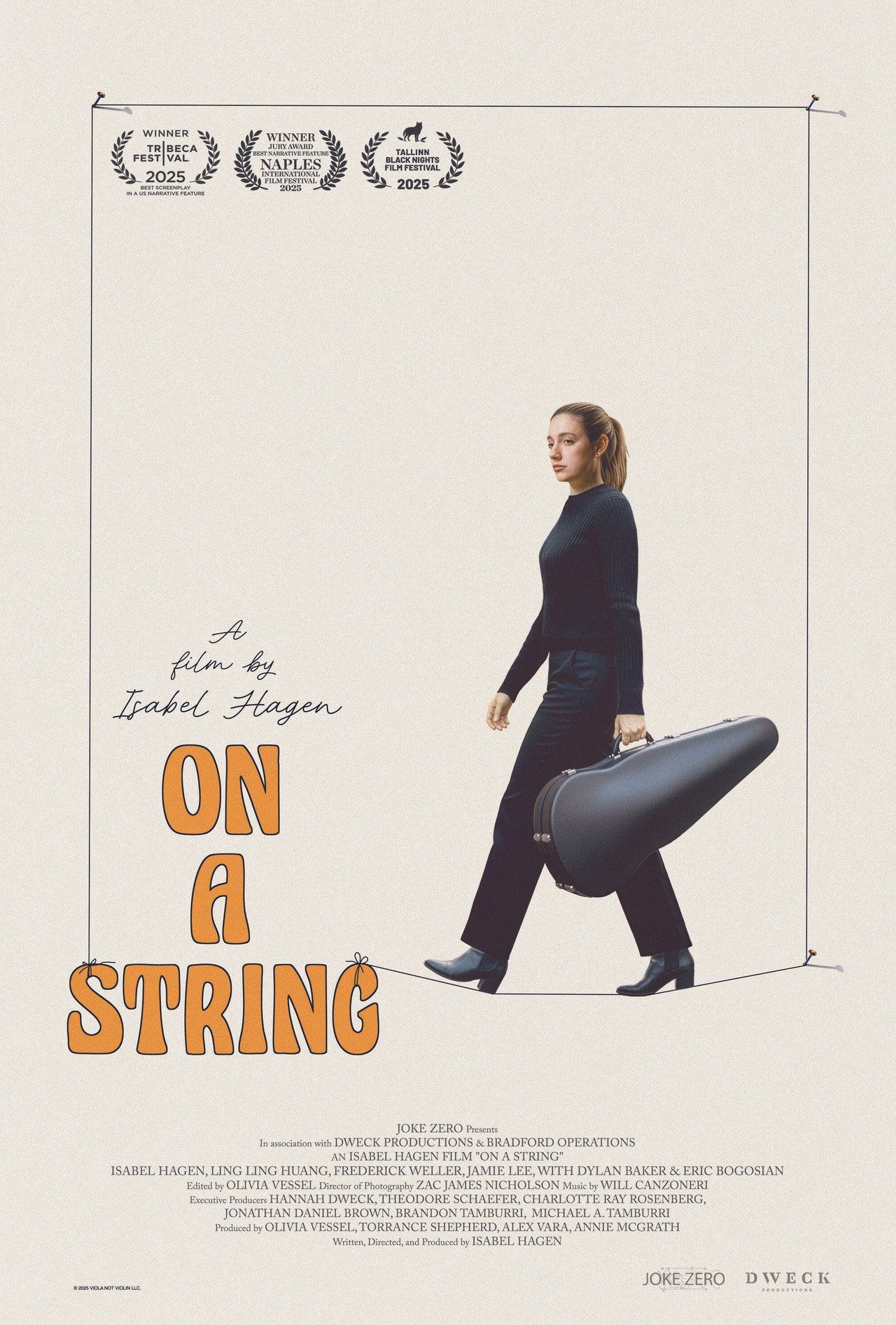 On a String filmaffisch