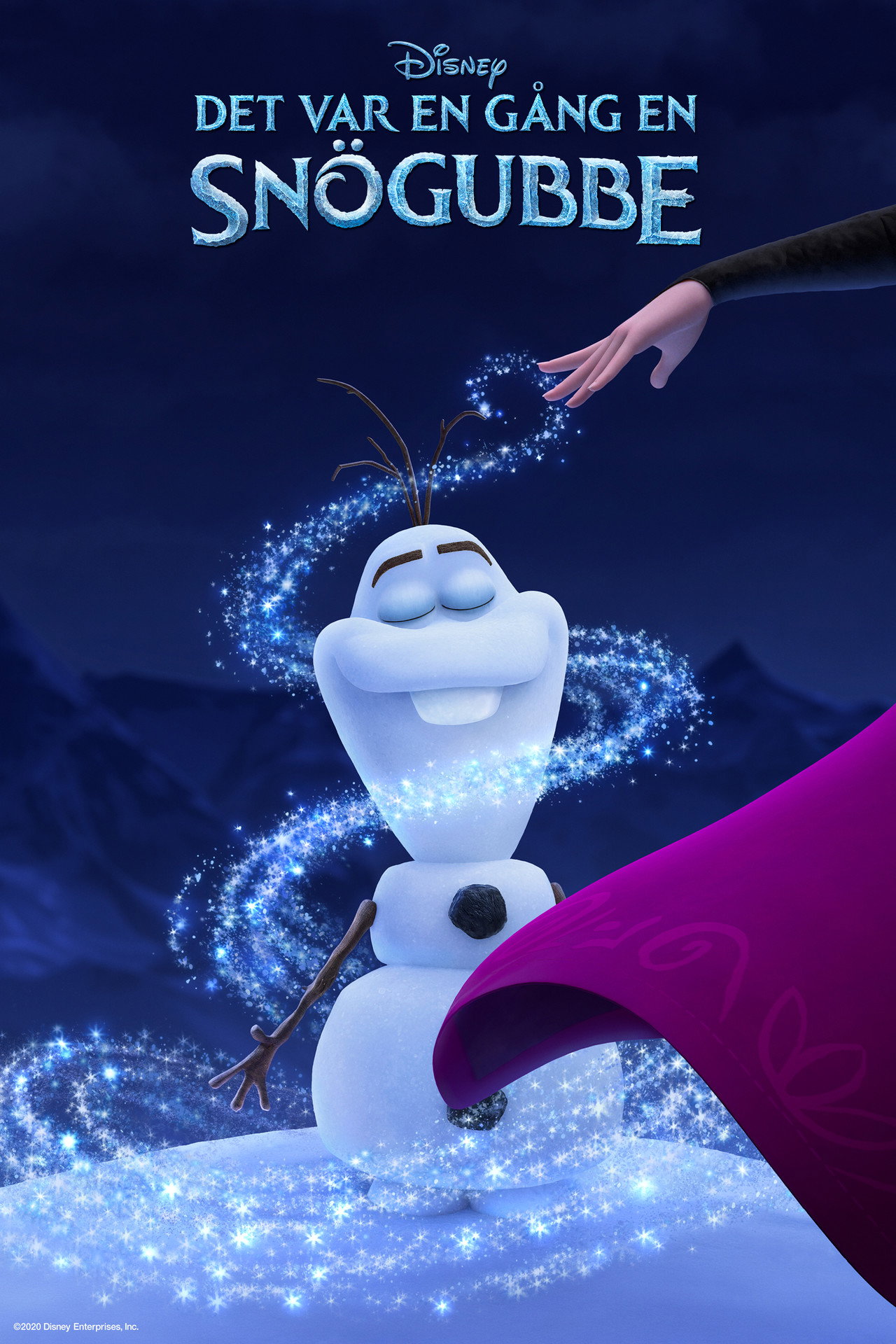 Det var en gång en snögubbe filmaffisch