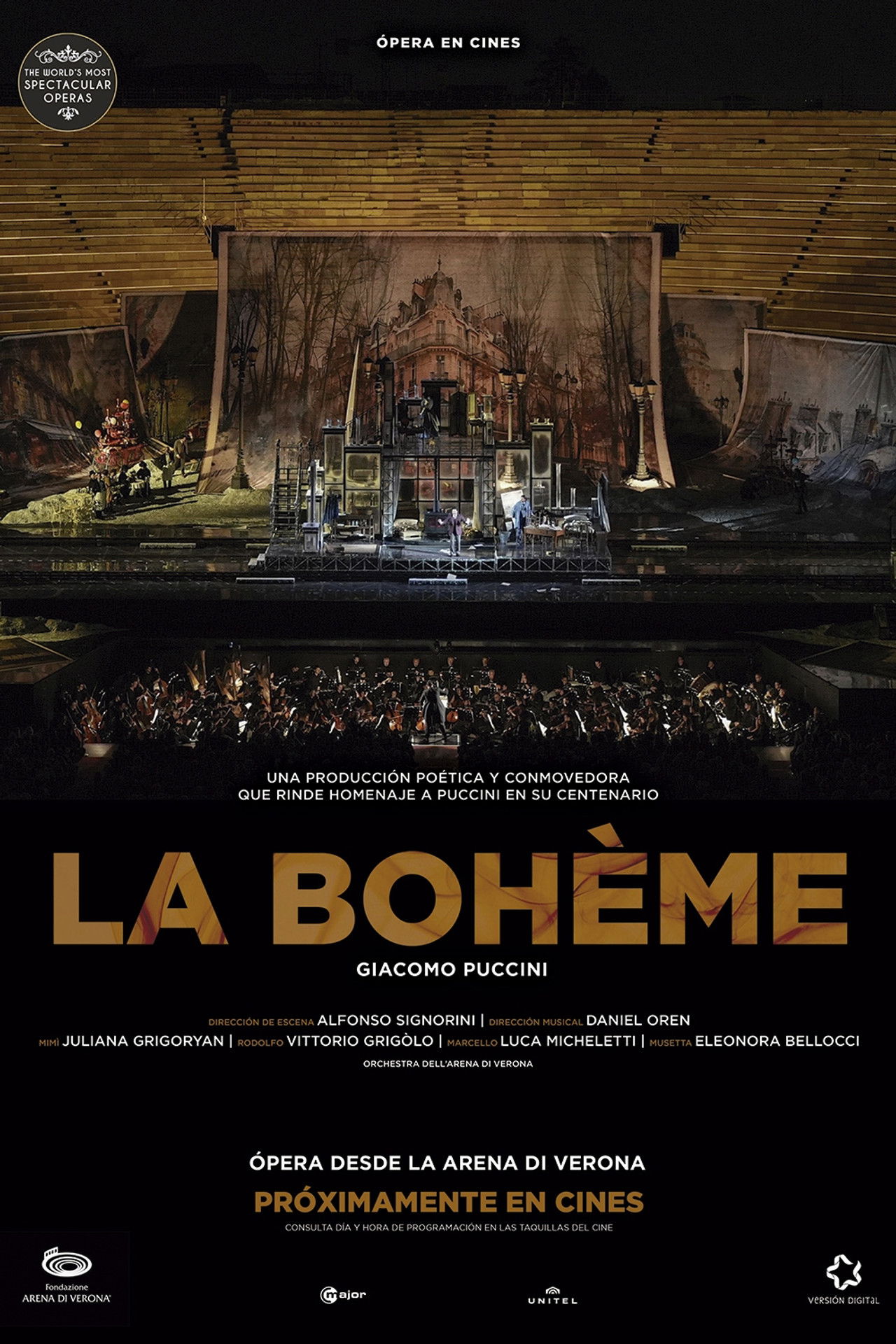La Bohème - Arena di Verona Backdrop