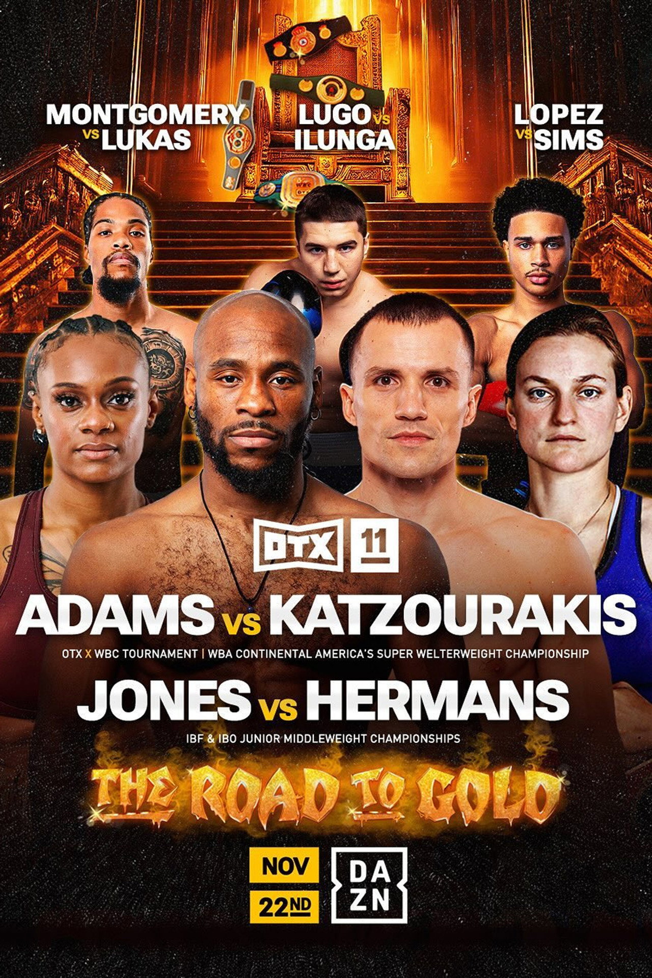 Brandon Adams vs. Andreas Katzourakis filmaffisch