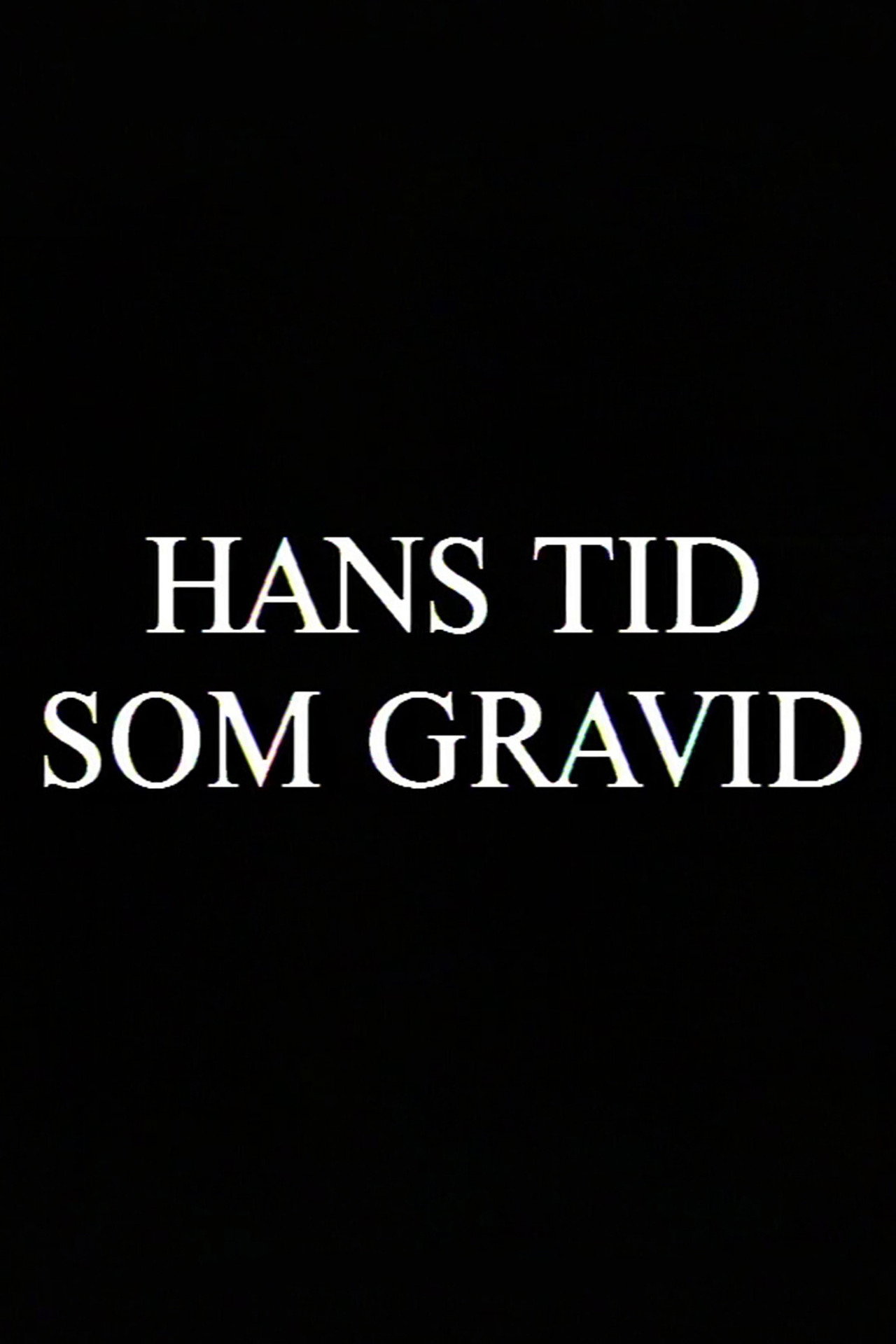 Hans tid som gravid filmaffisch