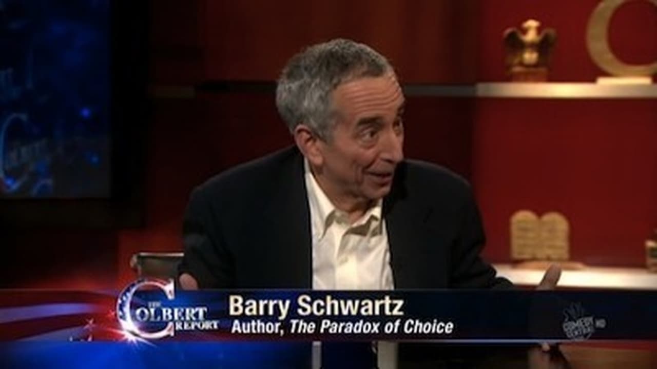 The Colbert Report - Season 6 Episode 32 : Barry Schwartz