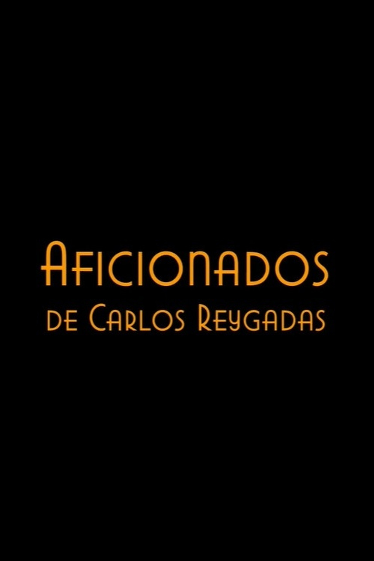 Aficionados filmaffisch