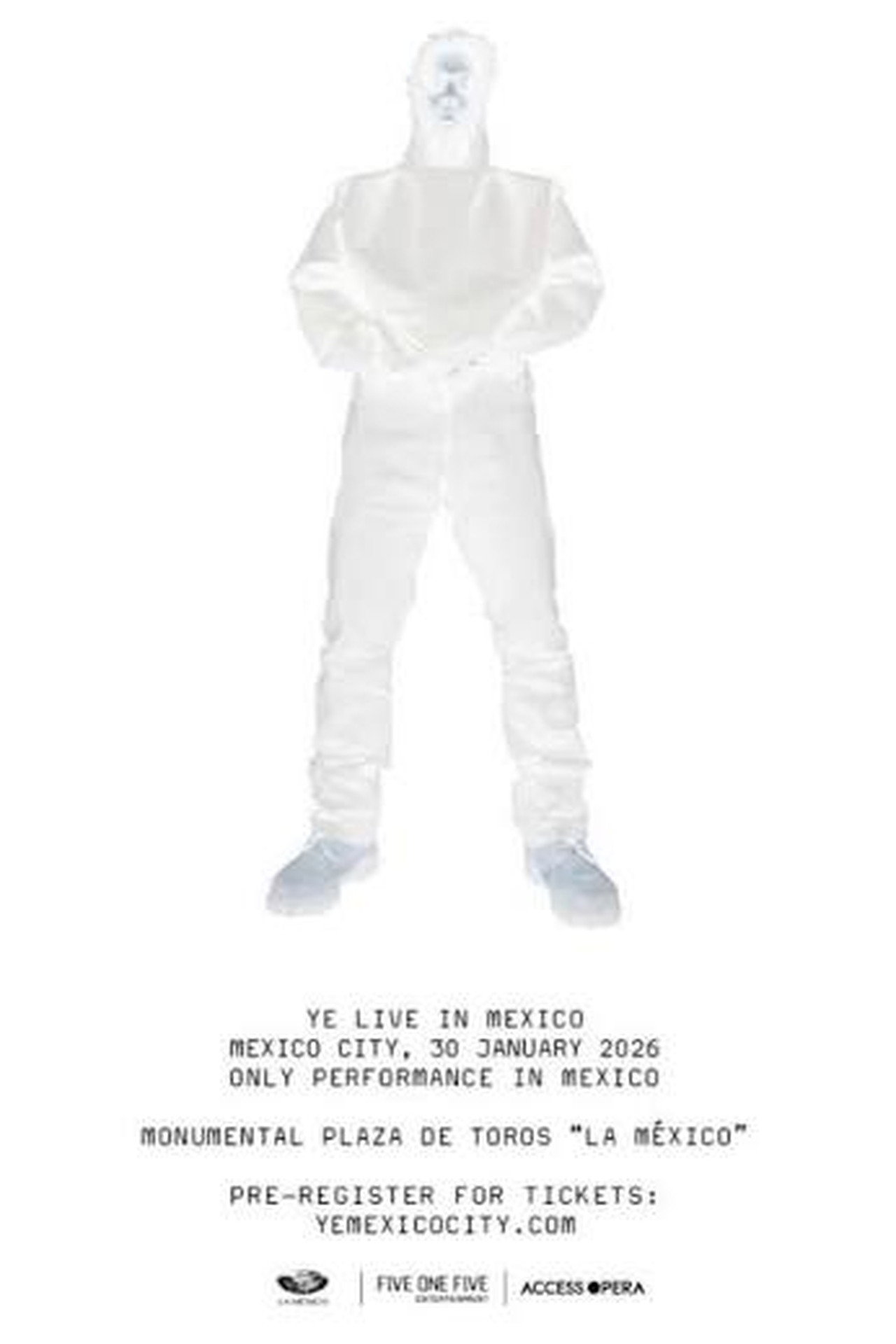 Ye Live at Mexico City Night 1
