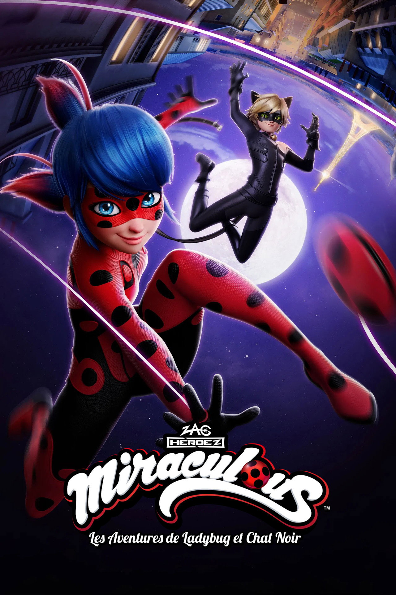 Miraculous: Ladybug & Cat Noir på äventyr affisch