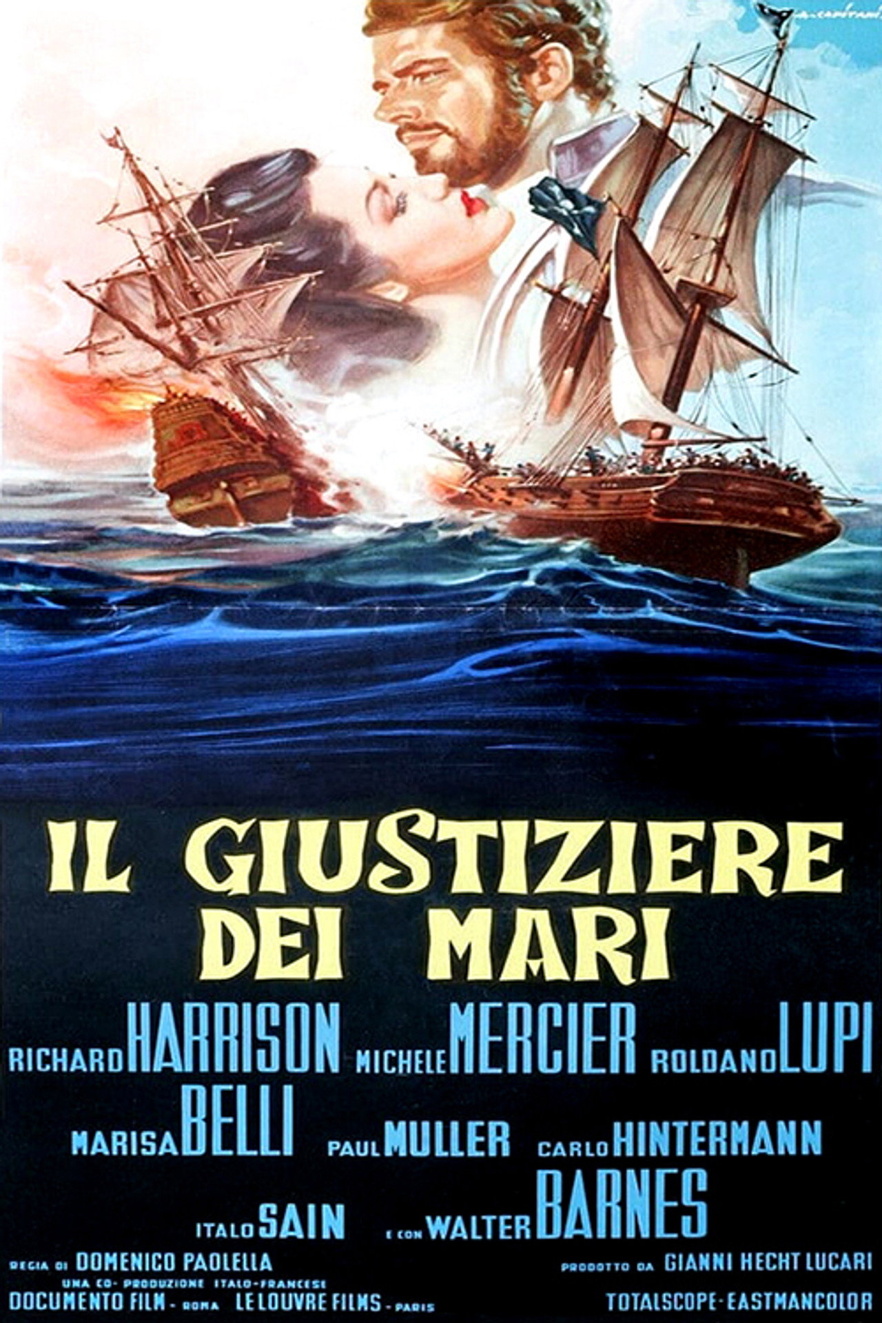 Il giustiziere dei mari filmaffisch