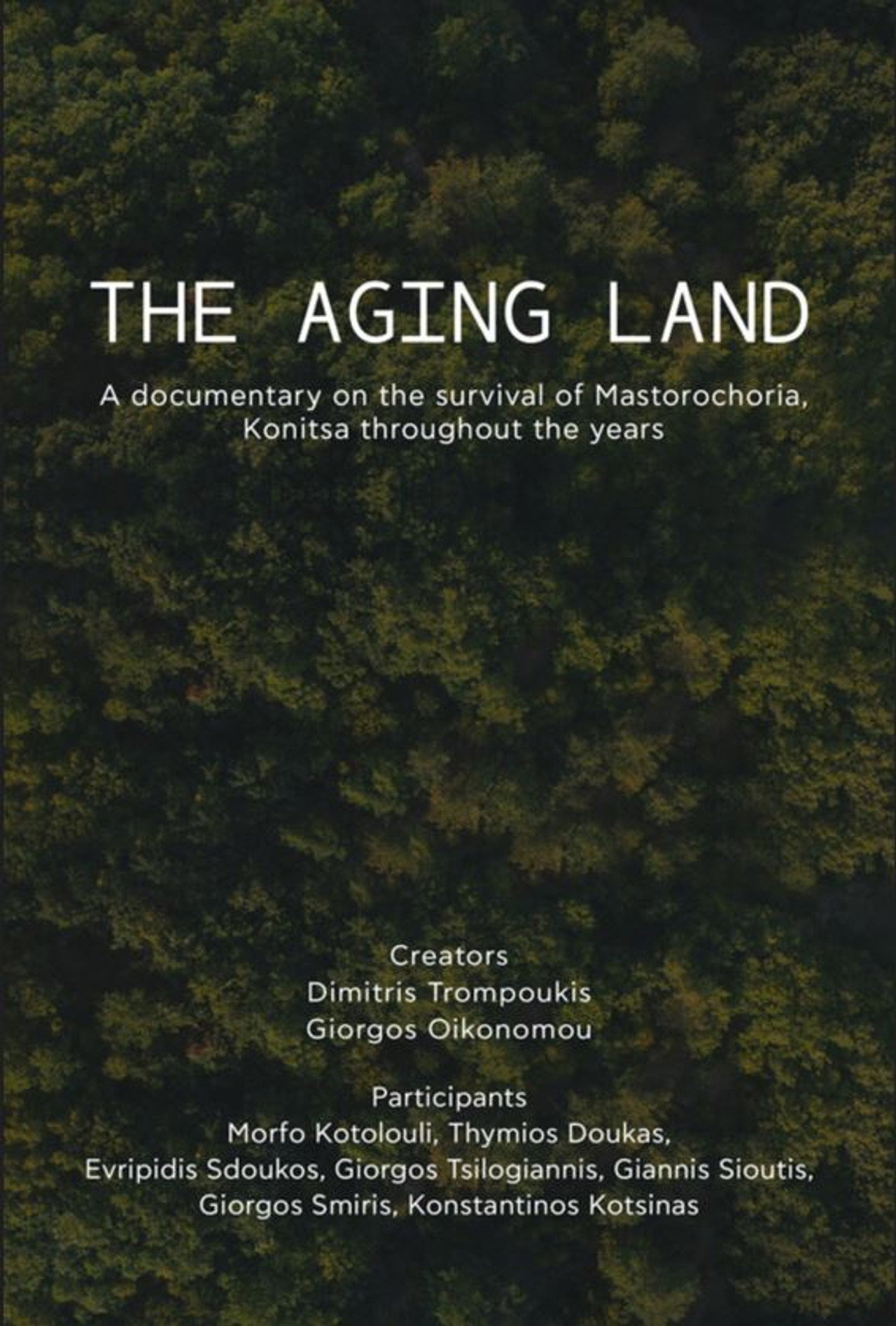 The Aging Land filmaffisch