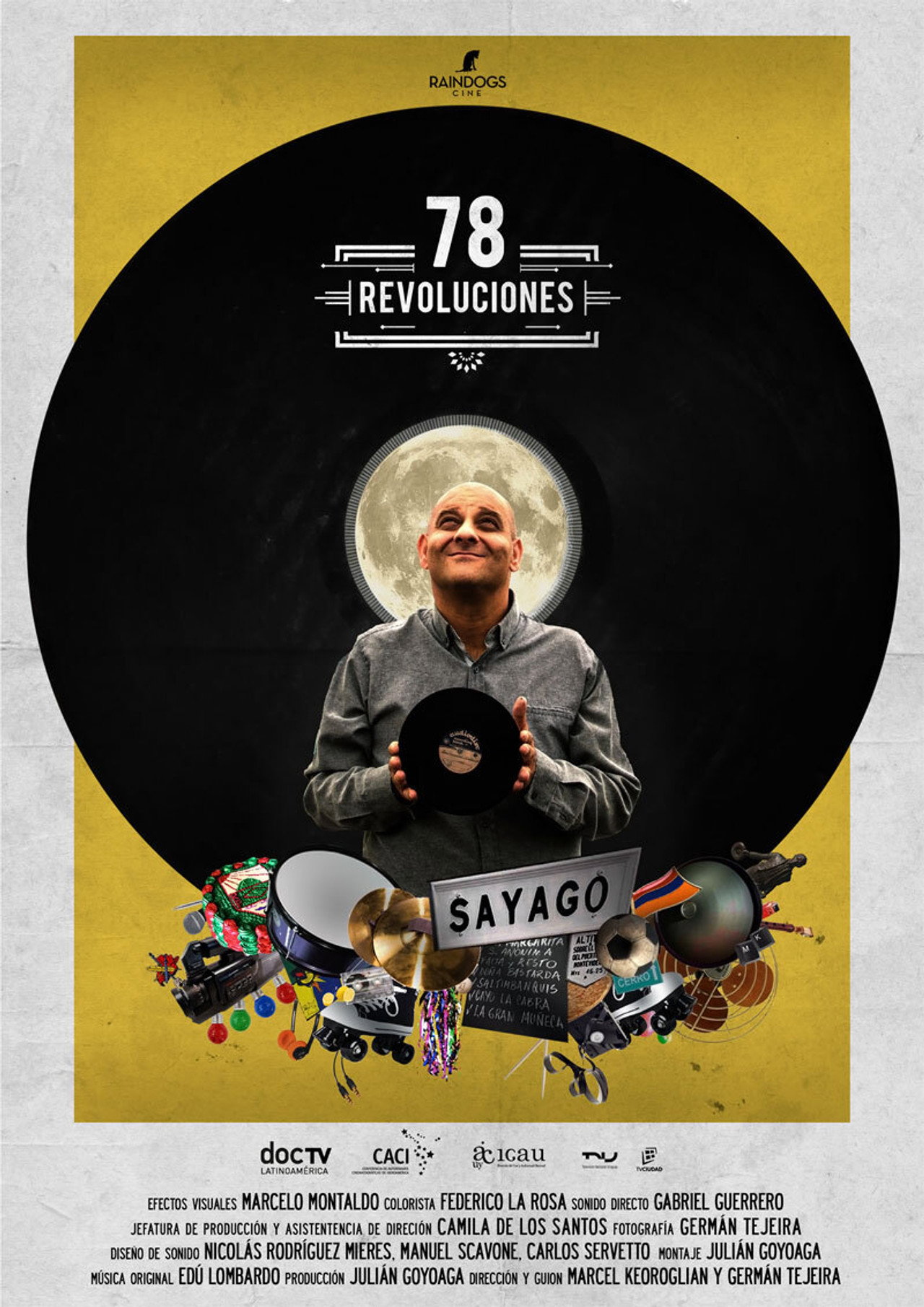 78 Revoluciones filmaffisch