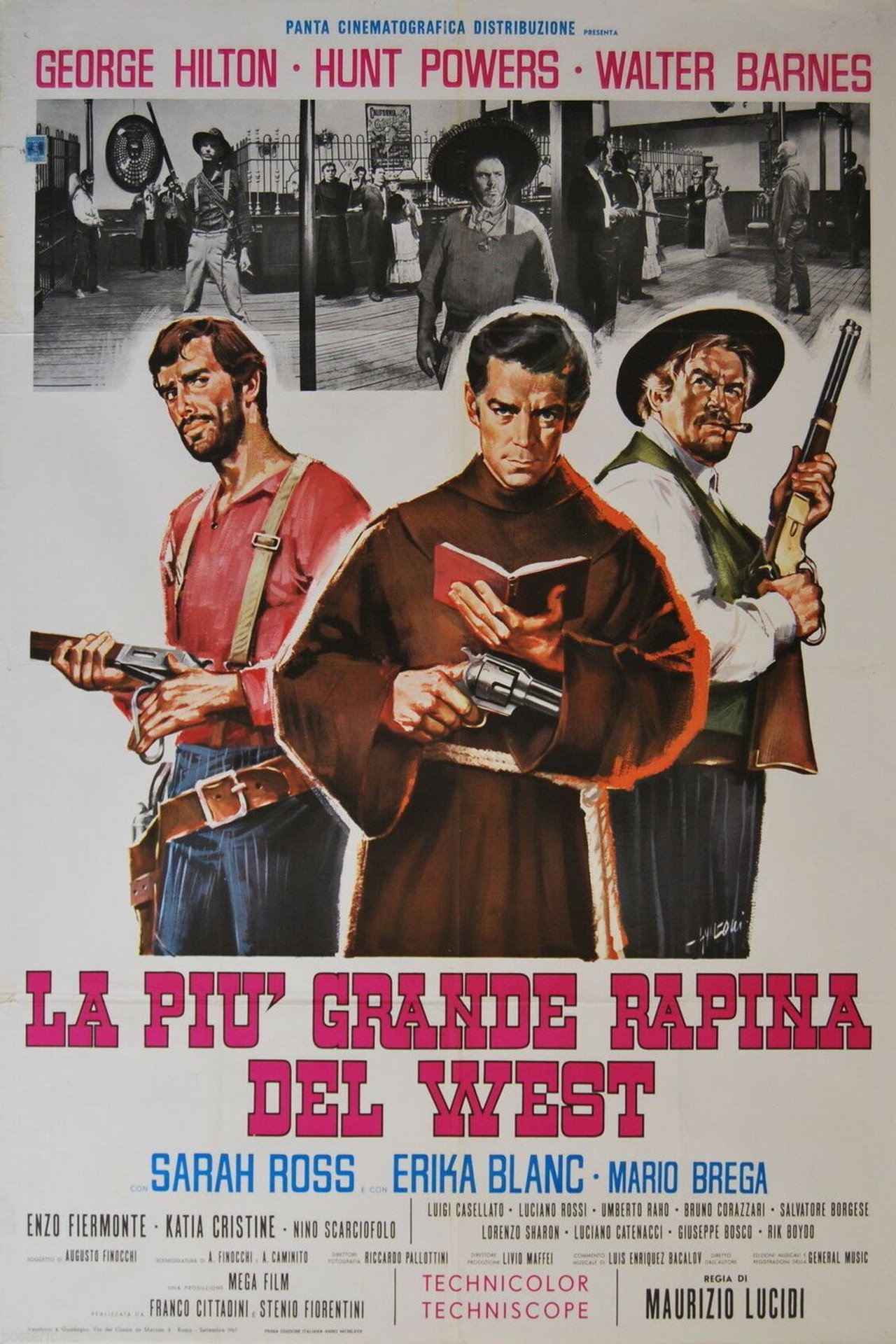 La più grande rapina del west filmaffisch