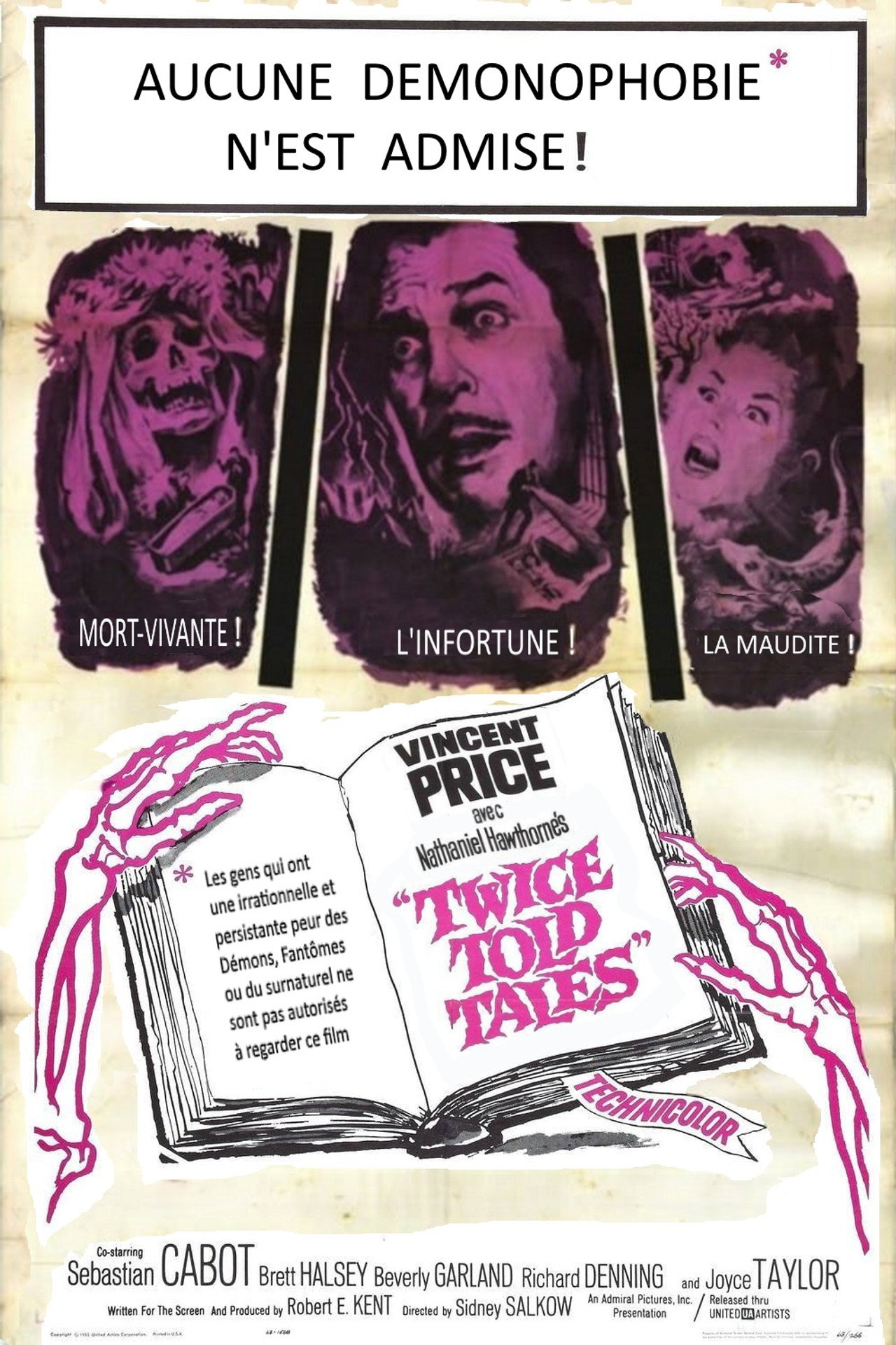 Trio de terreur poster
