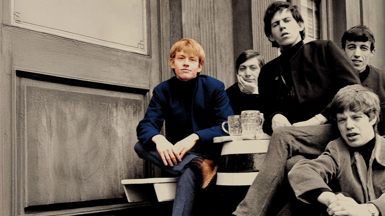 Backdrop for The Stones and Brian Jones