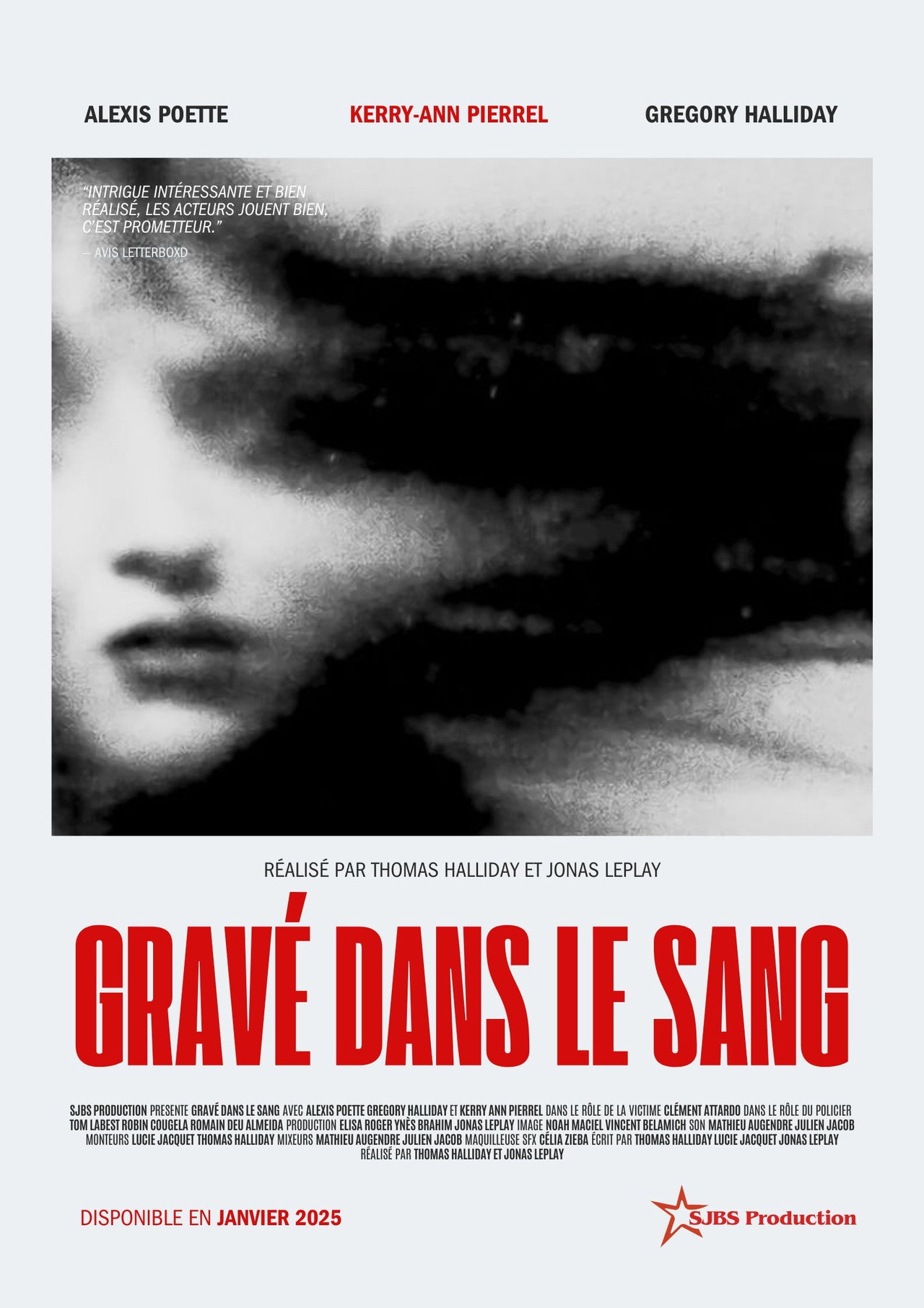 Gravé dans le sang poster