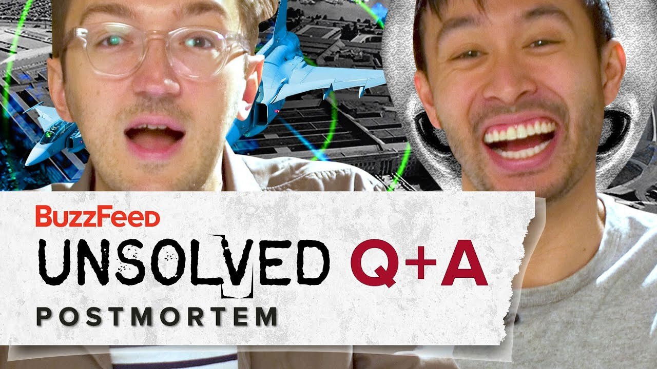 Buzzfeed Unsolved: Supernatural - Season 0 Episode 30 : Pentagon UFO Program - Q+A