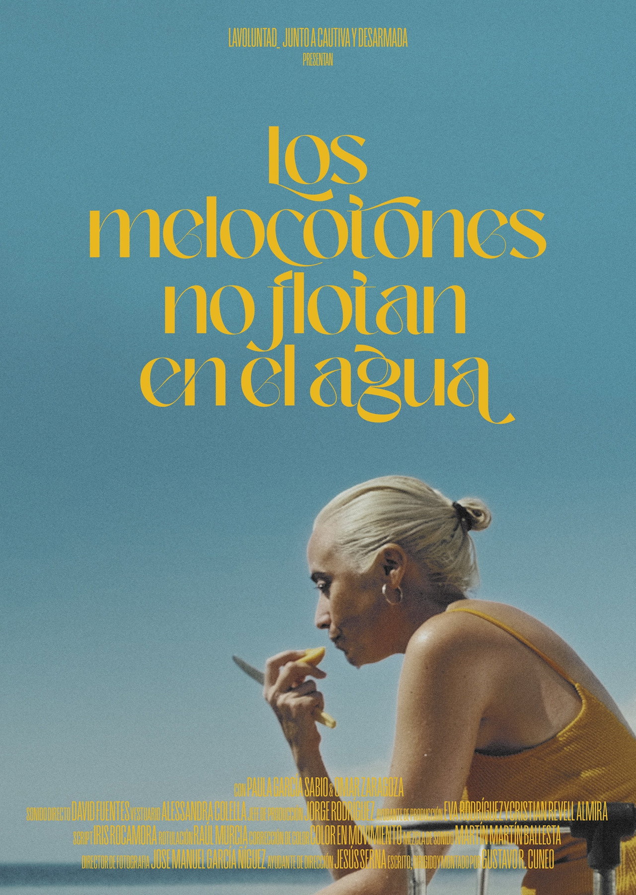 Los melocotones no flotan en el agua filmaffisch