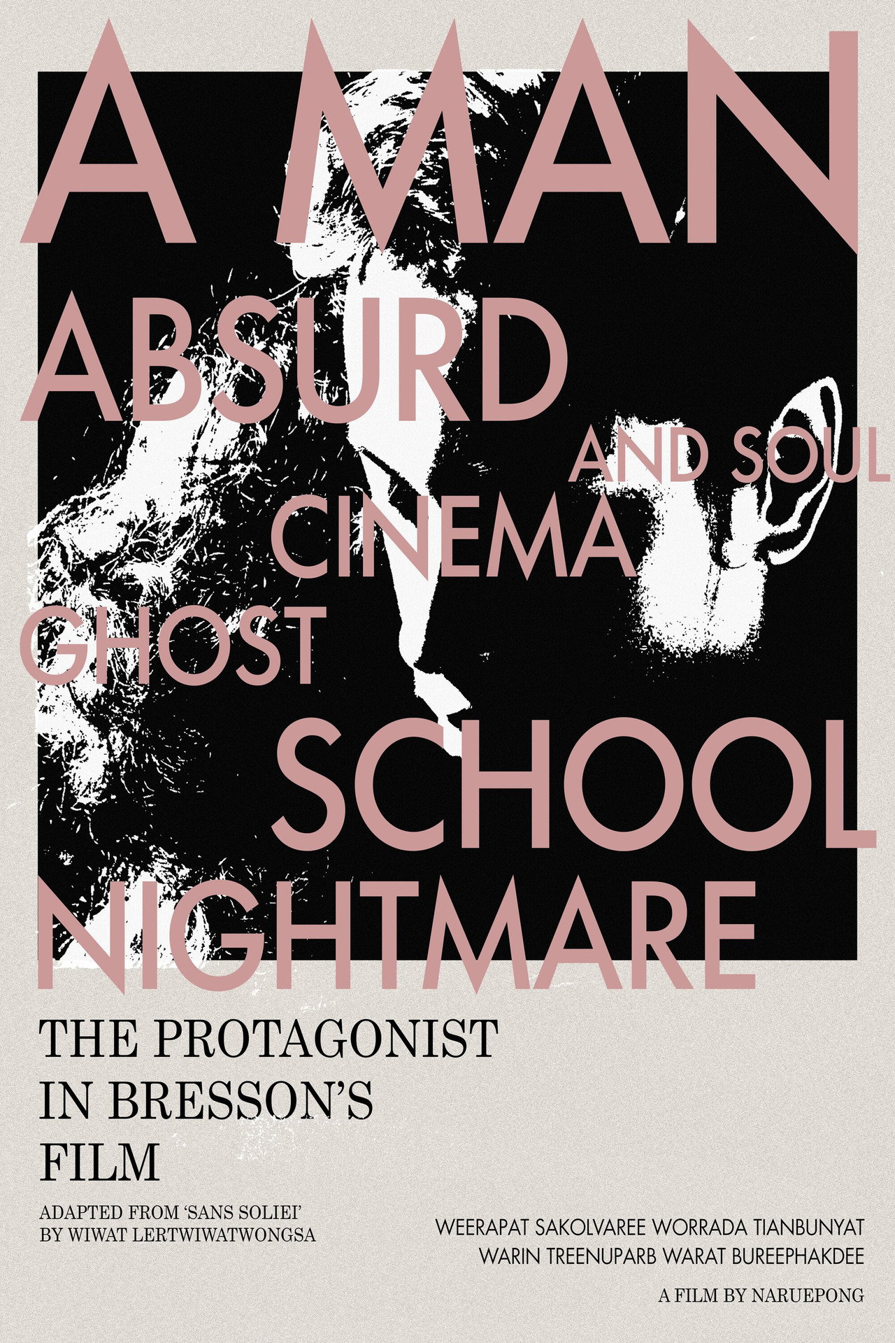 THE PROTAGONIST IN BRESSON'S FILM filmaffisch