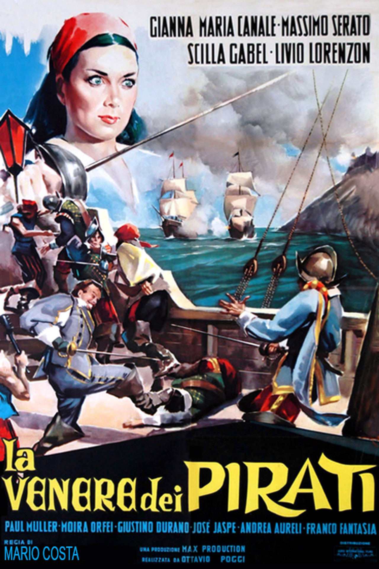 La Venere dei pirati filmaffisch
