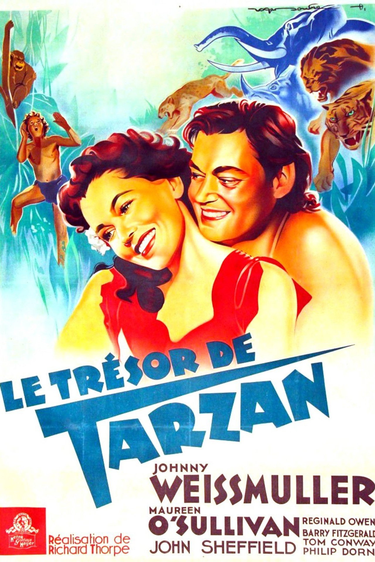 Le Trésor de Tarzan poster
