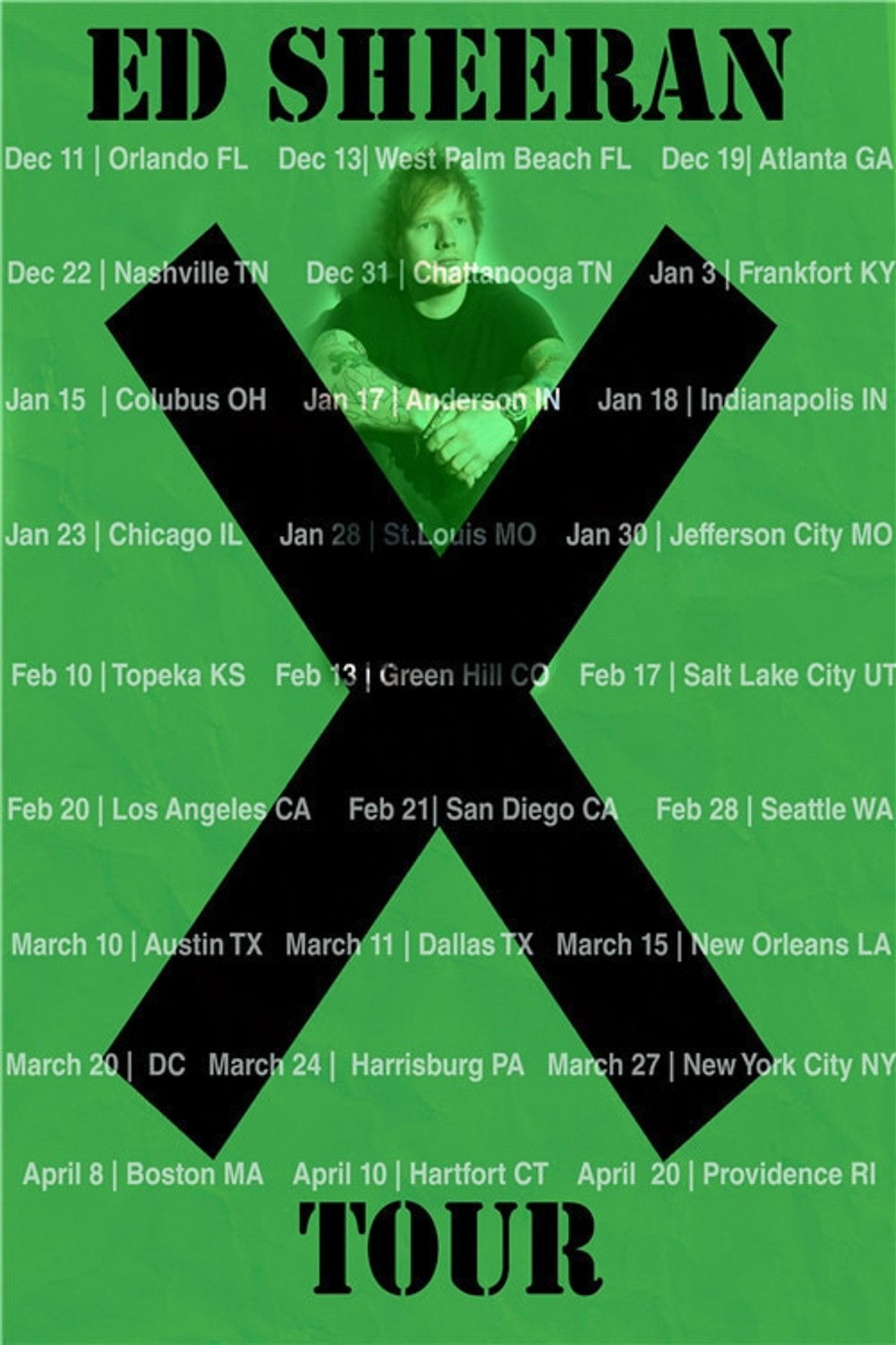 Ed Sheeran: Live at Magic Radio, 2018 Backdrop