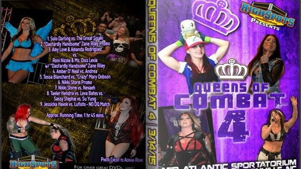 Queens Of Combat  QOC 4 Backdrop Image