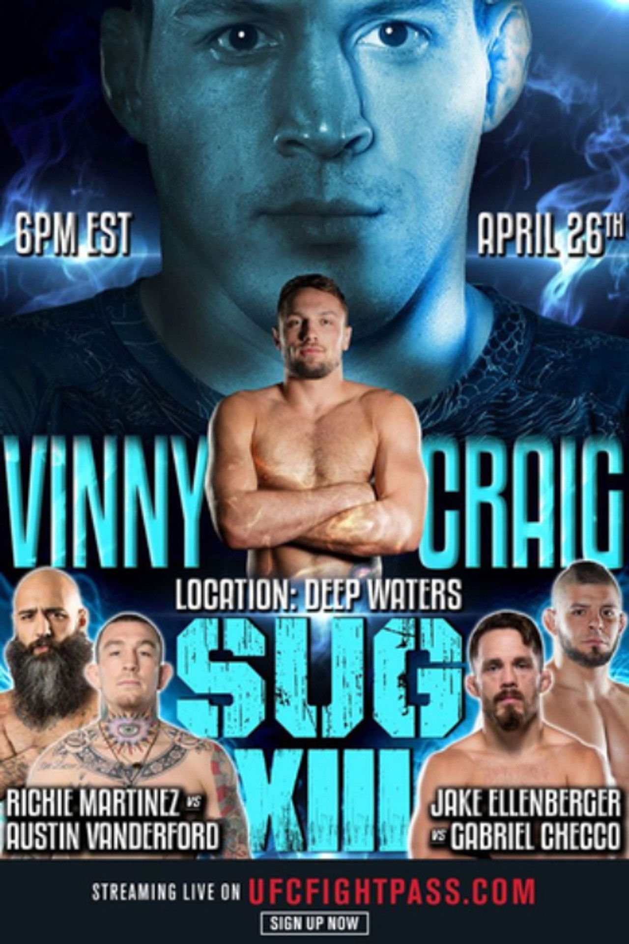 Submission Underground 13 Backdrop