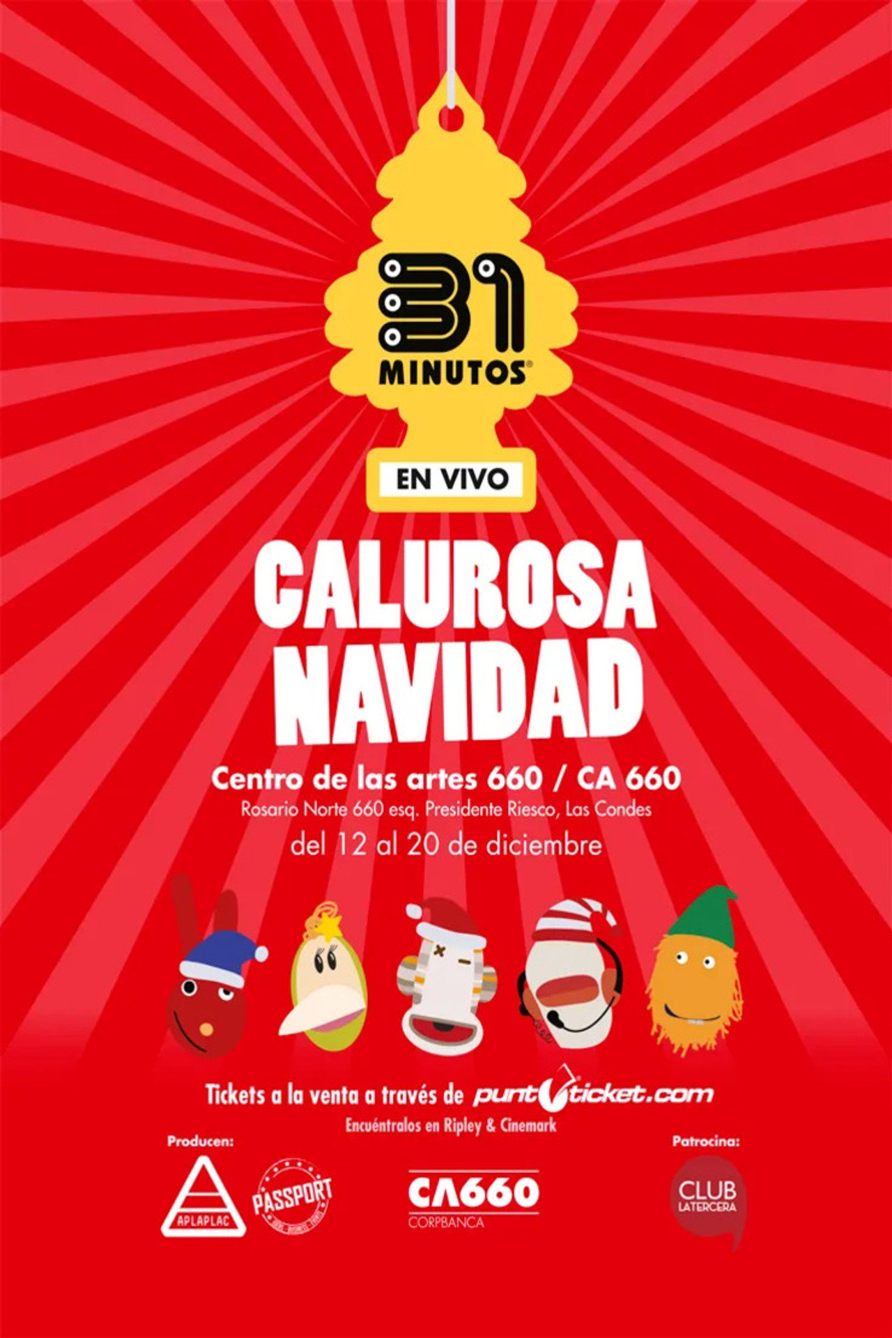 31 Minutos: Calurosa Navidad (En Vivo)