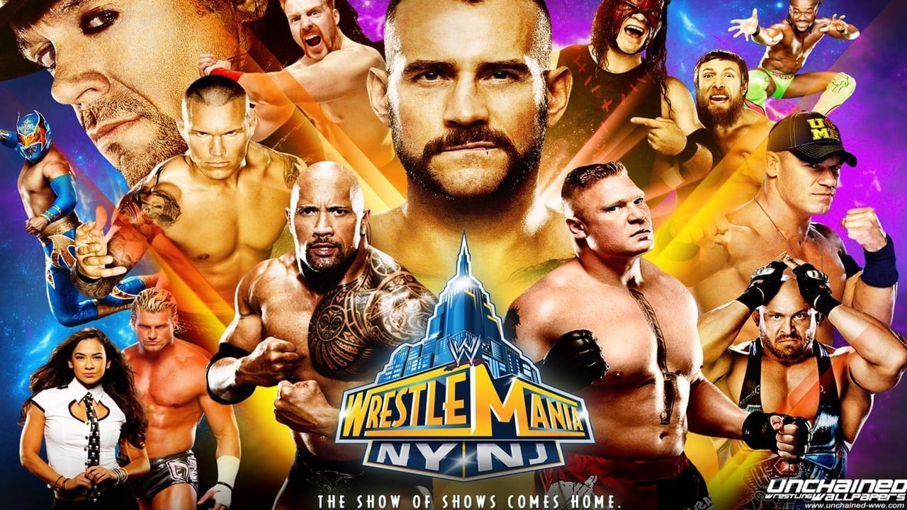 Scen från WWE WrestleMania 29