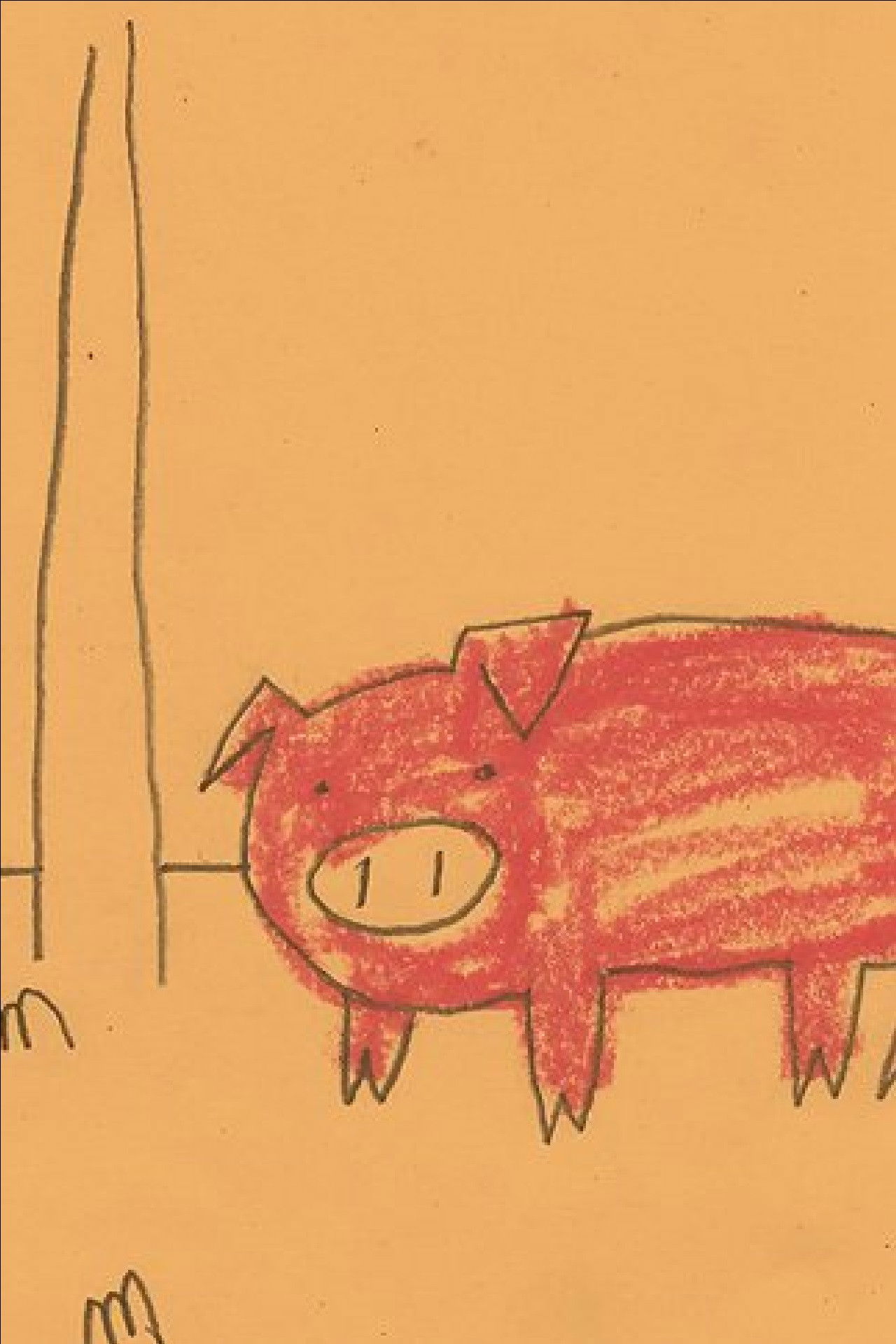 The Missing Pig Backdrop