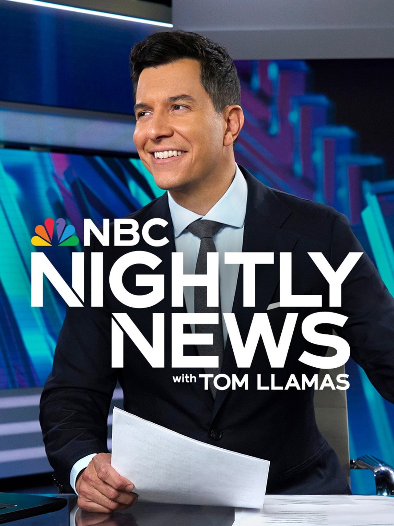 NBC Nightly News With Tom Llamas affisch