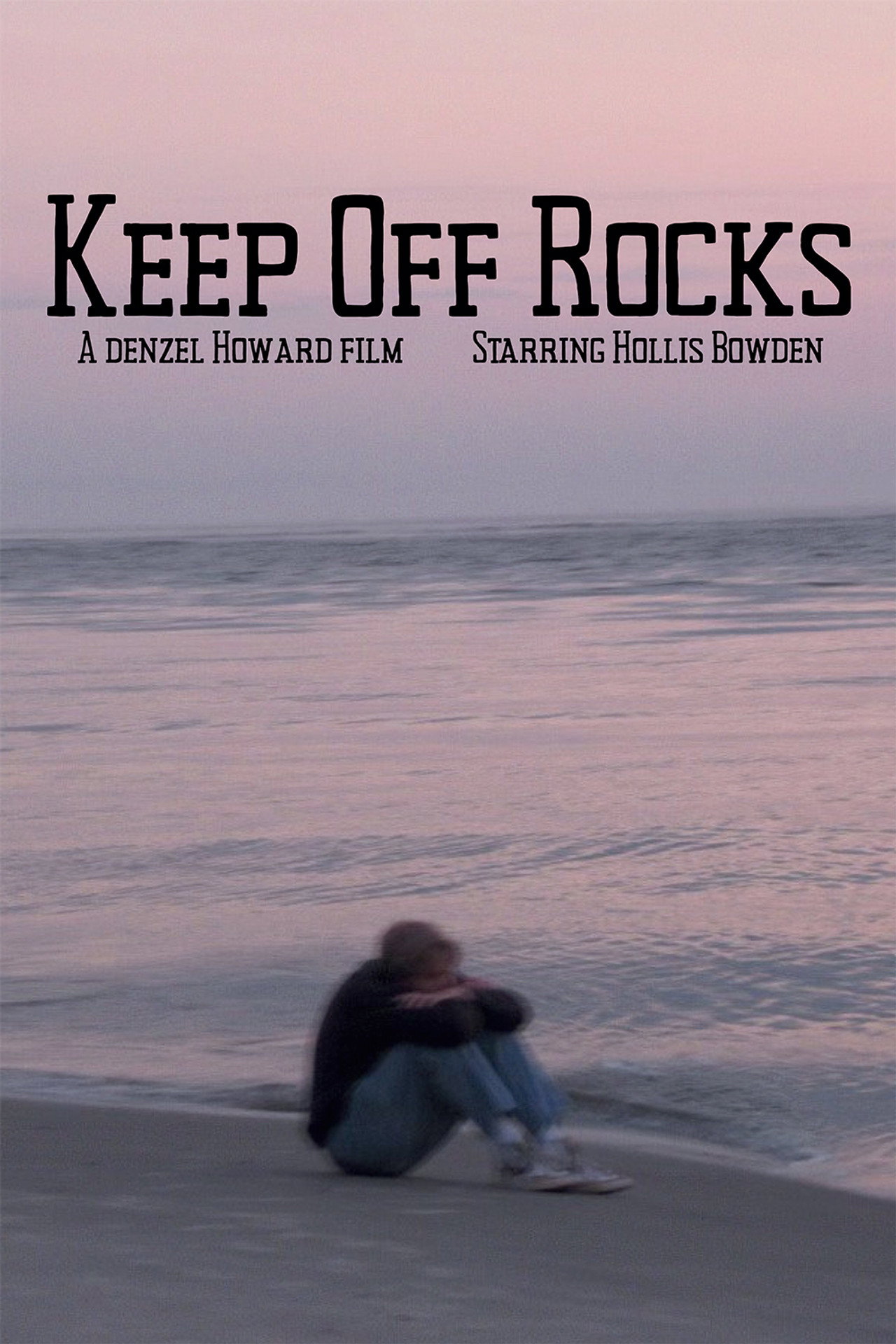 Keep Off Rocks Backdrop