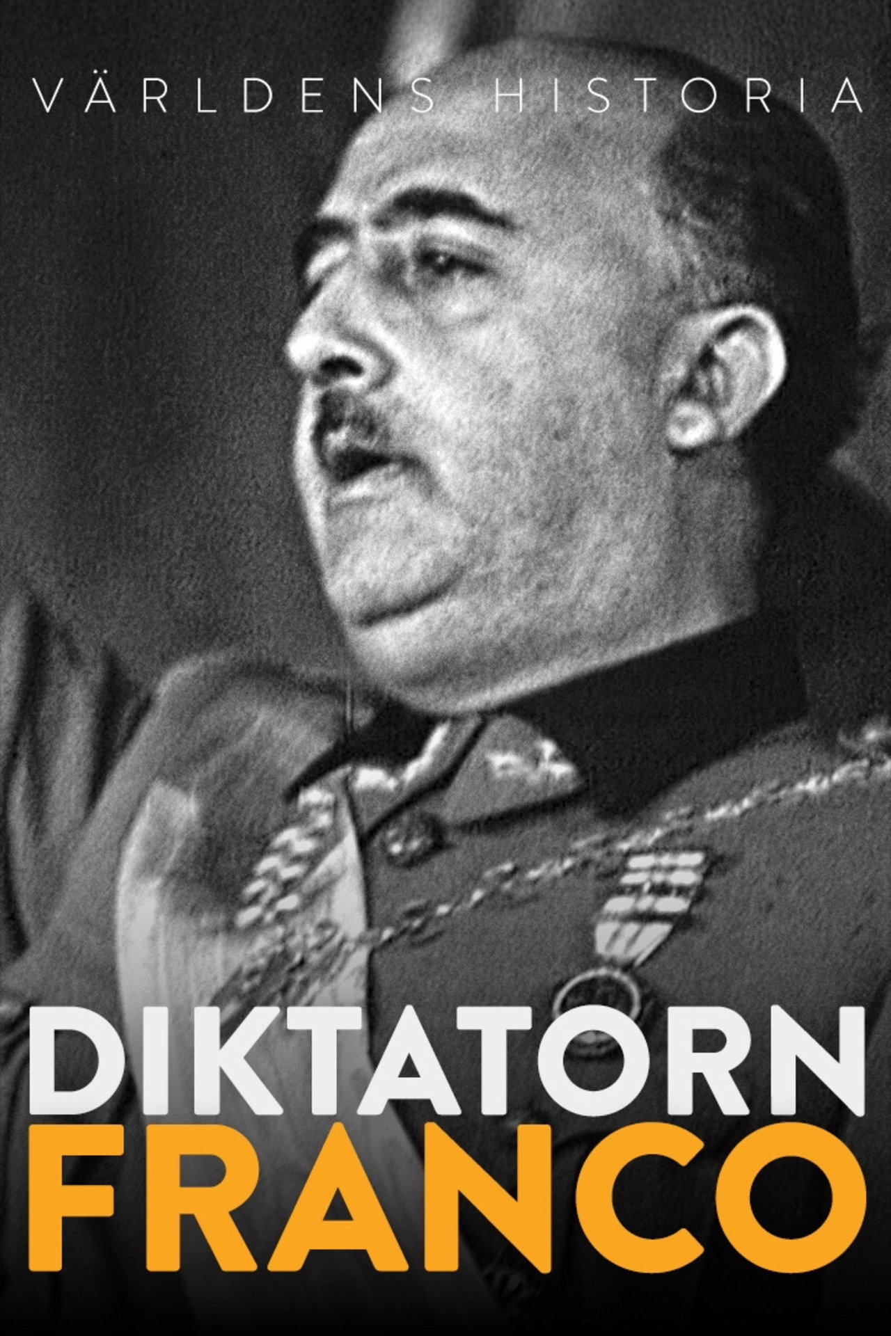 Diktatorn Franco affisch