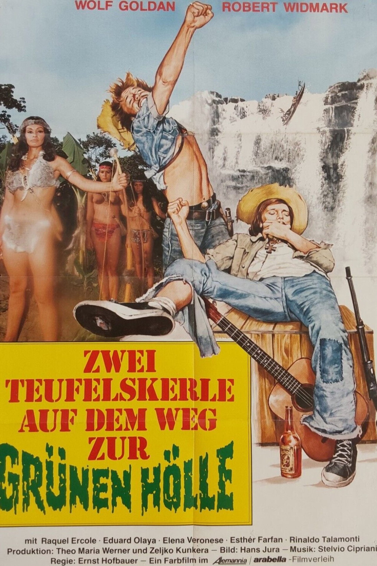 Dschungelmädchen für zwei Halunken filmaffisch