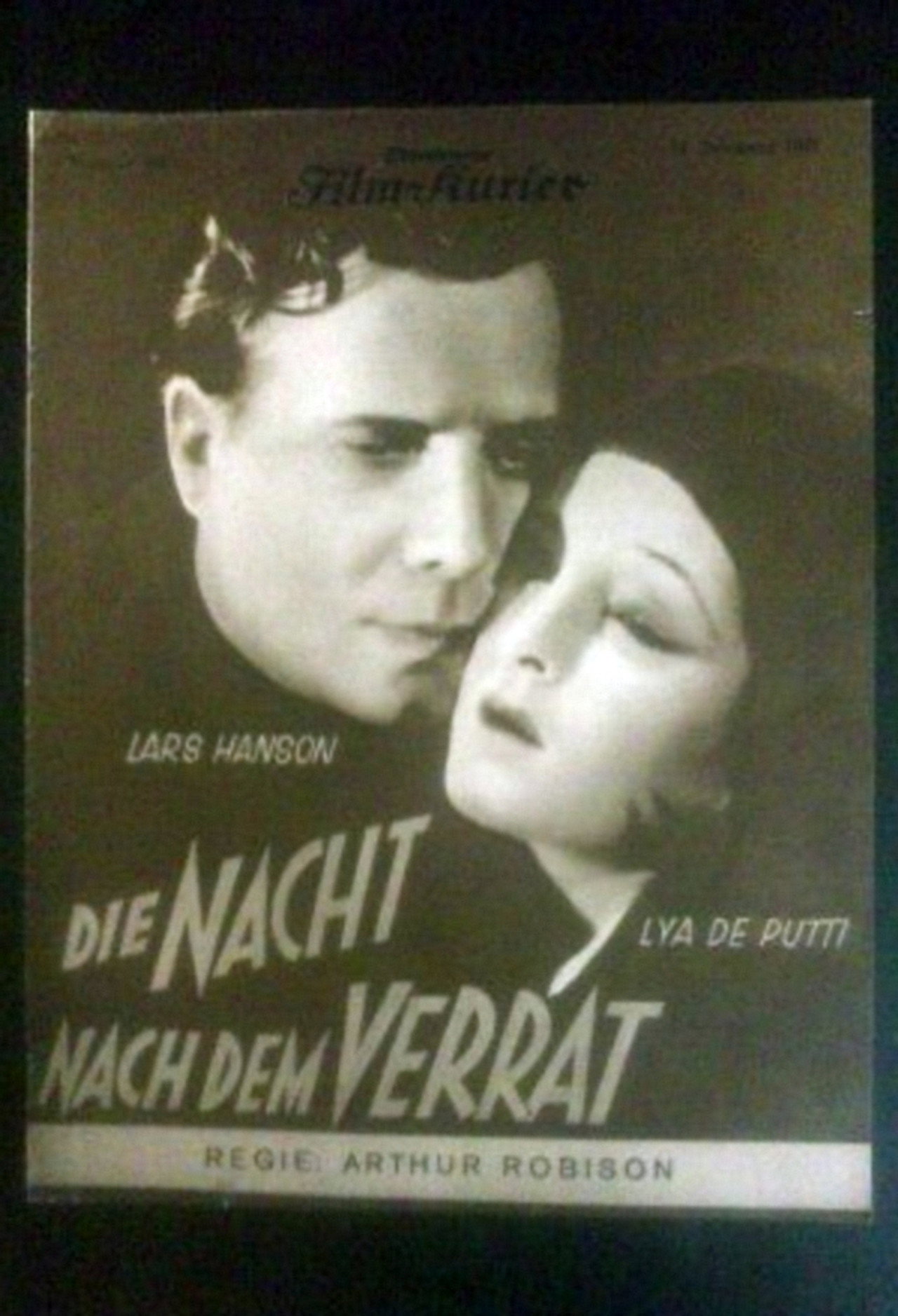 Die Nacht nach dem Verrat