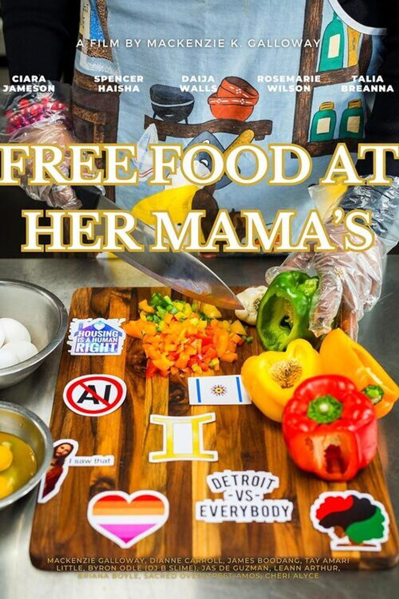 Free Food at Her Mama's Backdrop