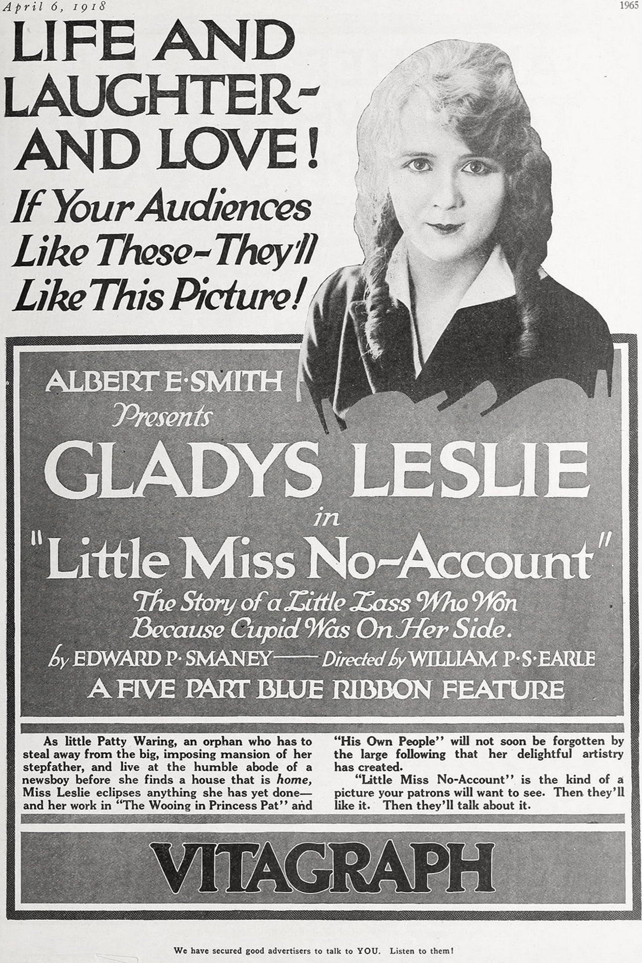 Little Miss No-Account Backdrop