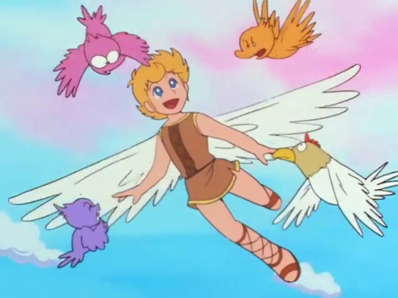 La petite Olympe et les dieux — Les ailes d'Icare