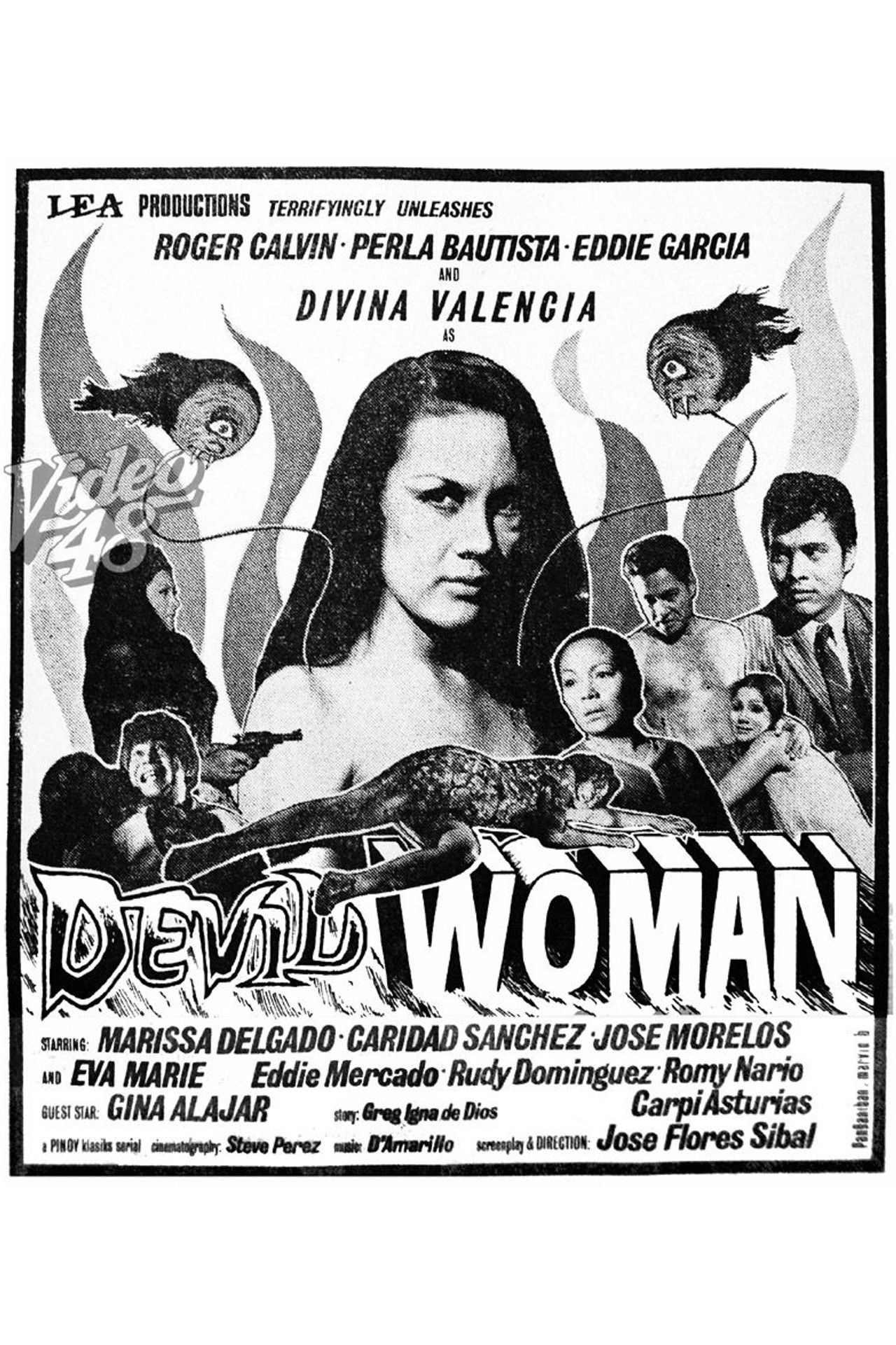 Devil Woman Backdrop