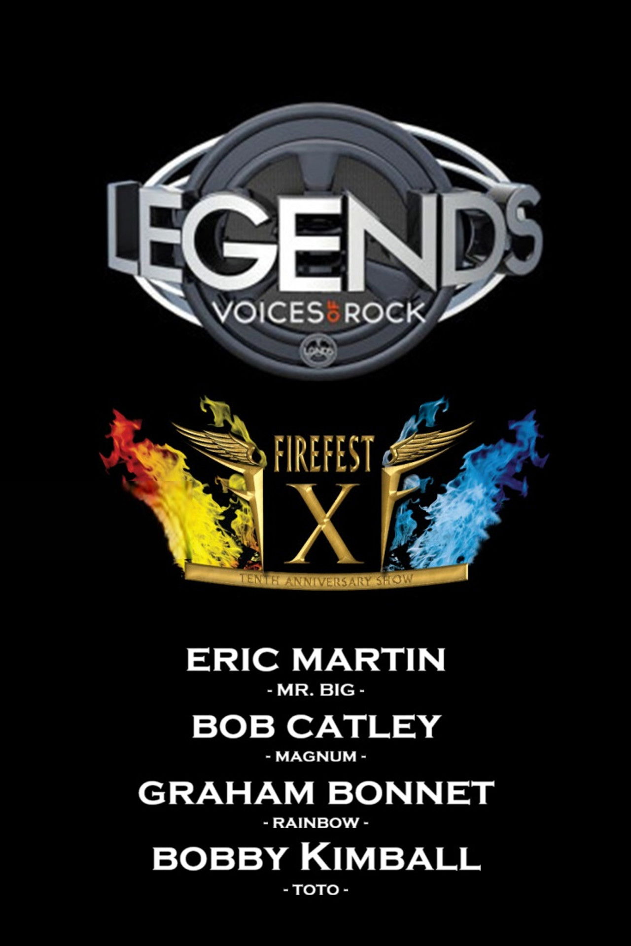 Legends of Rock: Live at Firefest X Backdrop