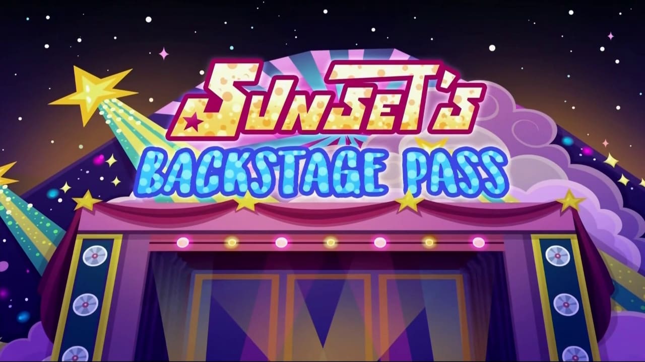 My Little Pony: Equestria Girls - Sunset's Backstage Pass Backdrop Image