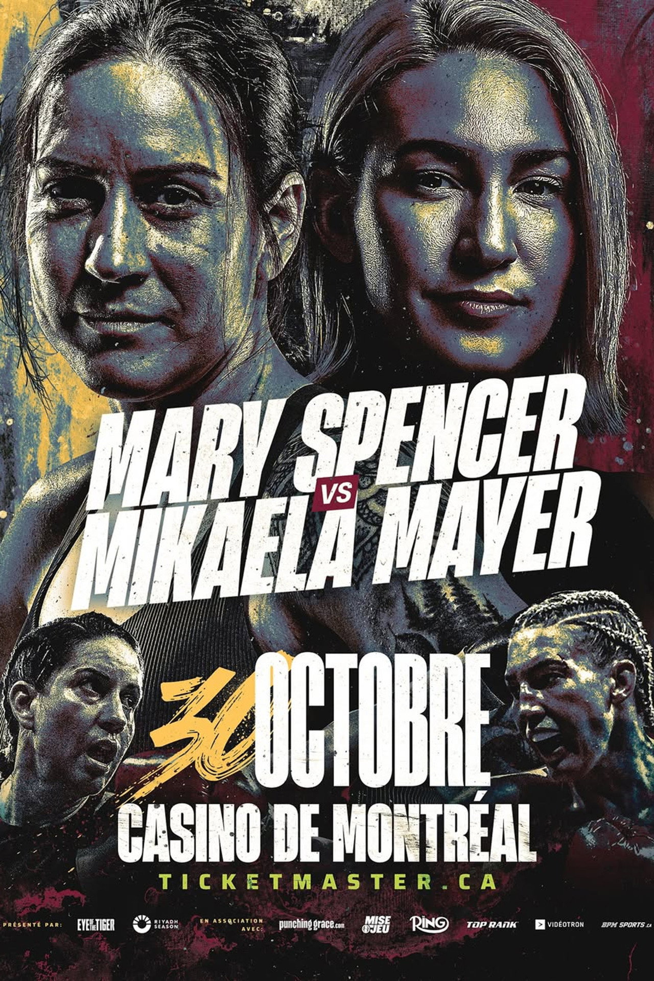 Mary Spencer vs. Mikaela Mayer filmaffisch
