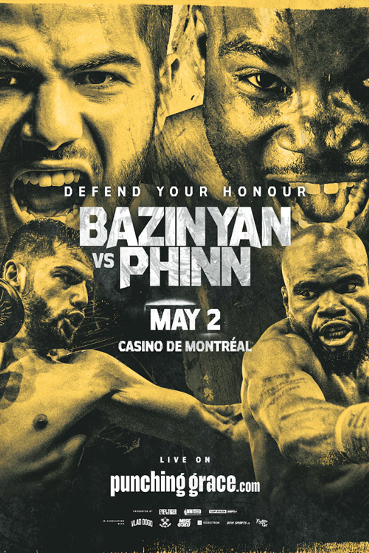 Erik Bazinyan vs. Shakeel Phinn filmaffisch