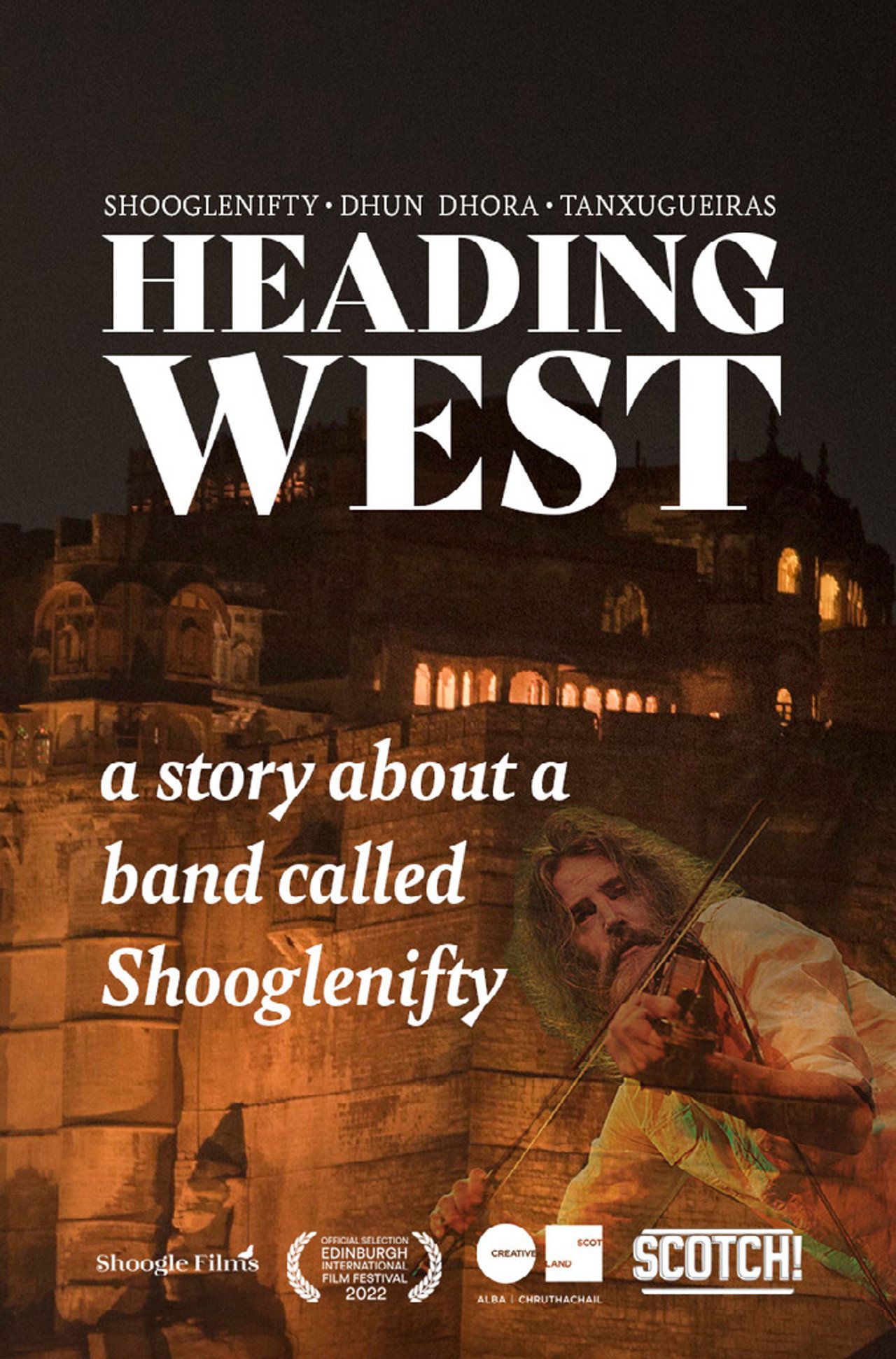 Heading West: A Story About a Band Called Shooglenifty filmaffisch