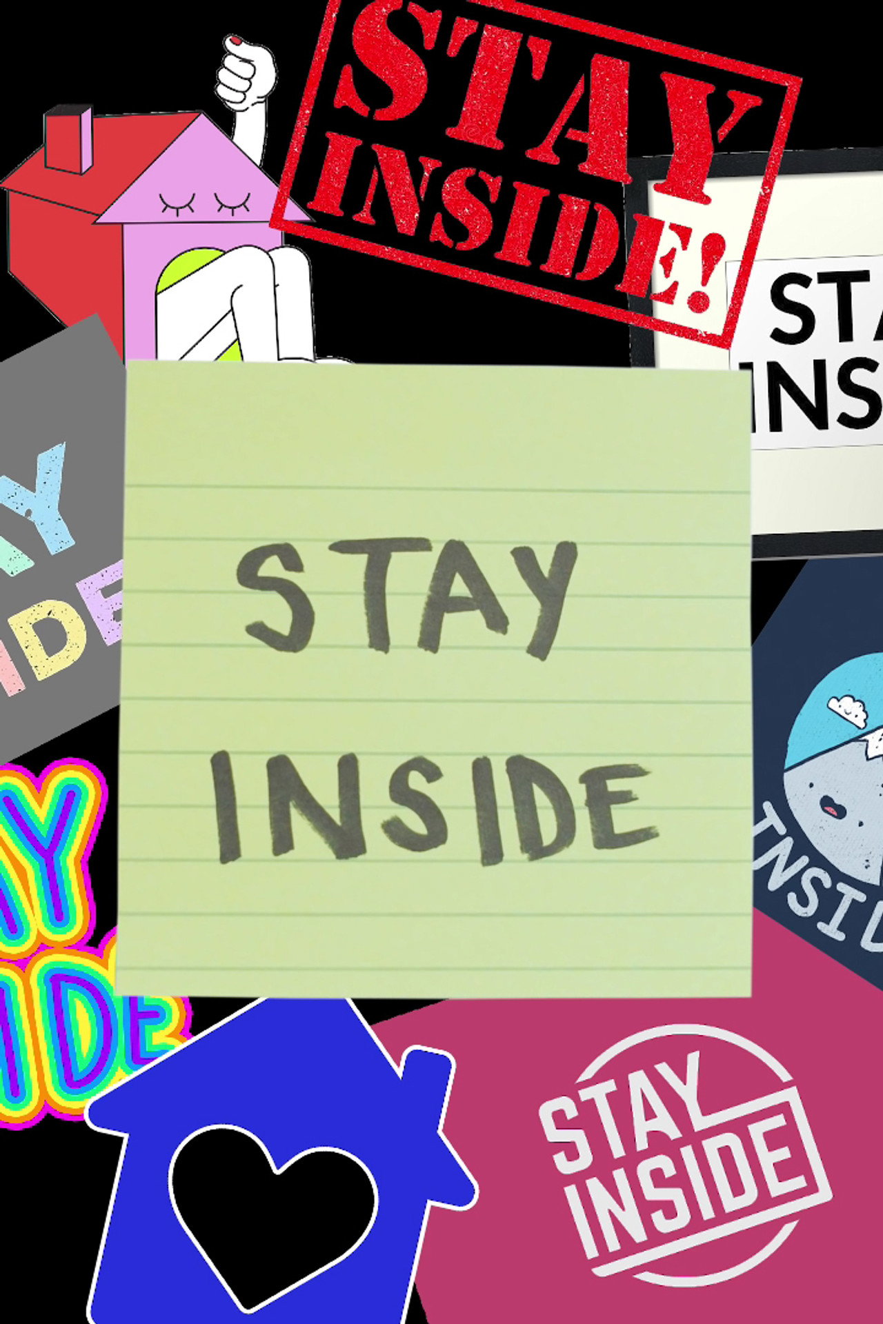 Stay Inside: The Mini Musical Backdrop