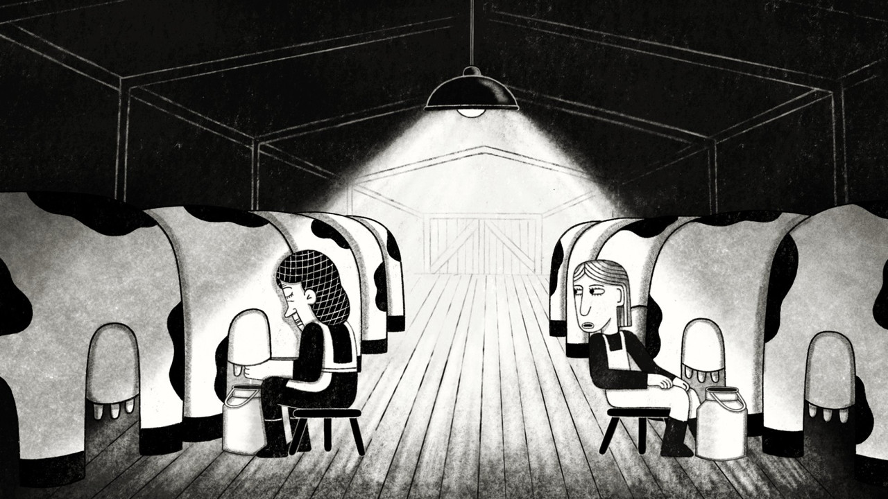 There's something in the milk Backdrop