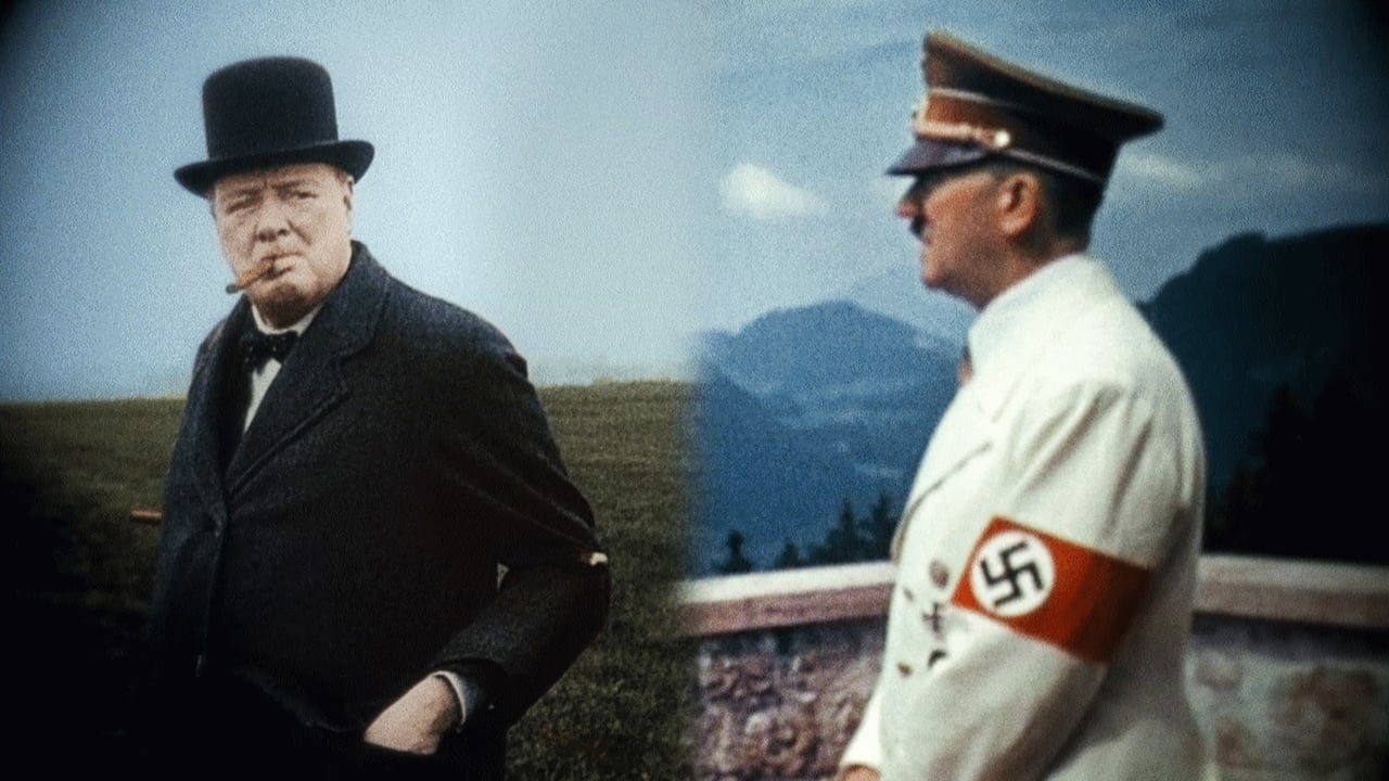 Scen från The Eagle and the Lion: Hitler vs Churchill