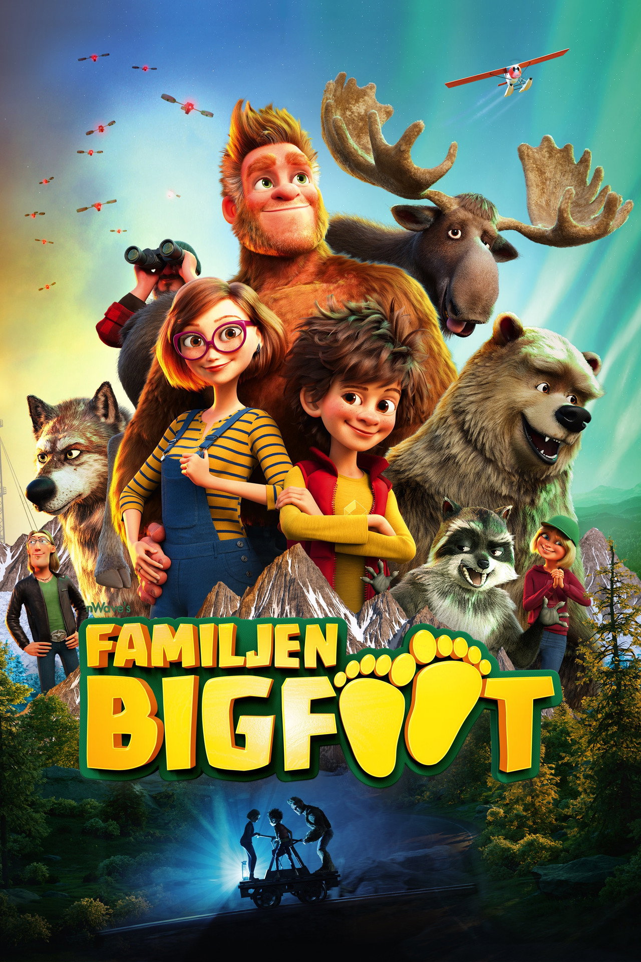 Familjen Bigfoot filmaffisch