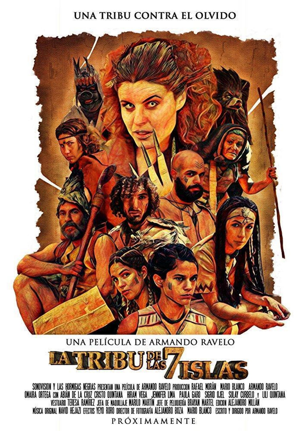 La Tribu de las 7 Islas filmaffisch
