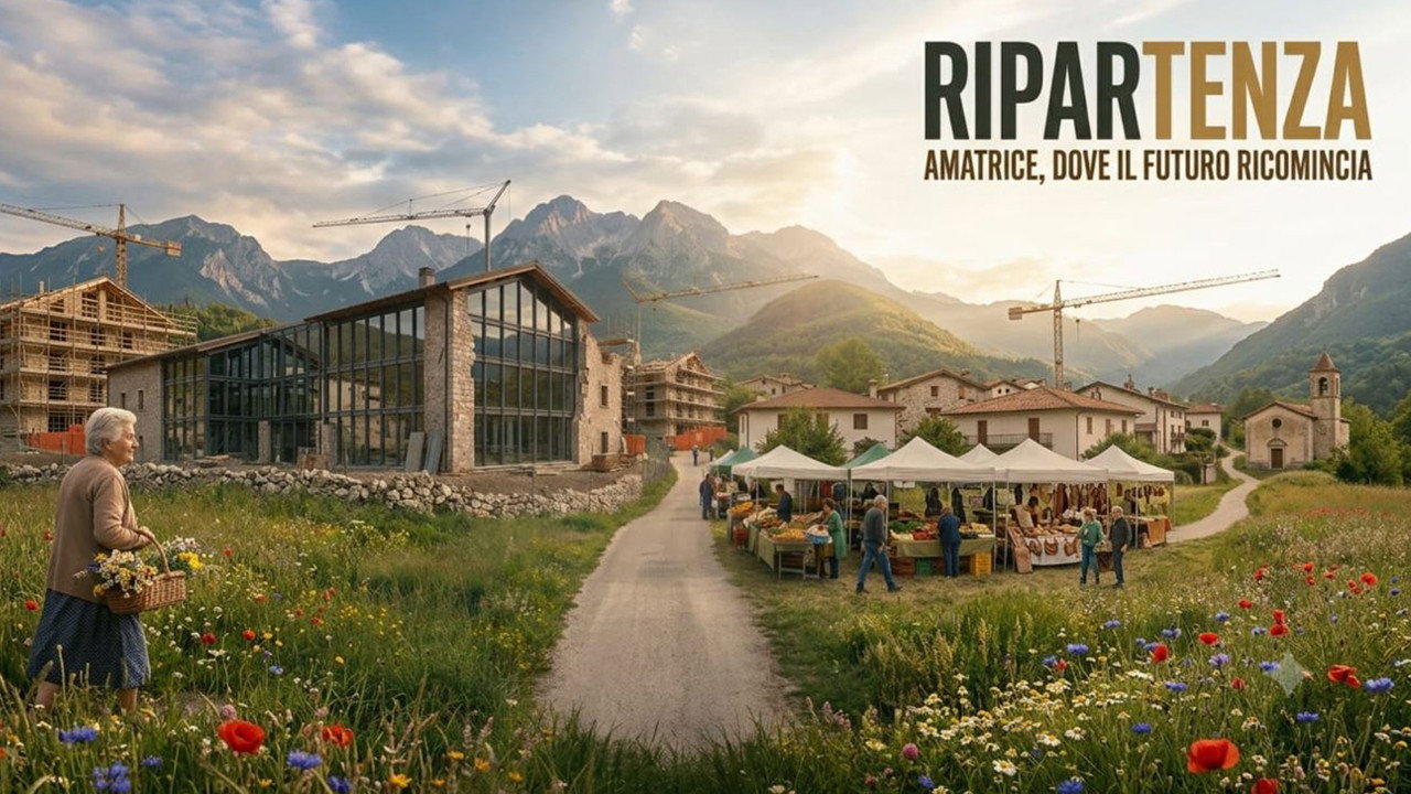 RIPARTENZA – Amatrice, dove il futuro ricomincia