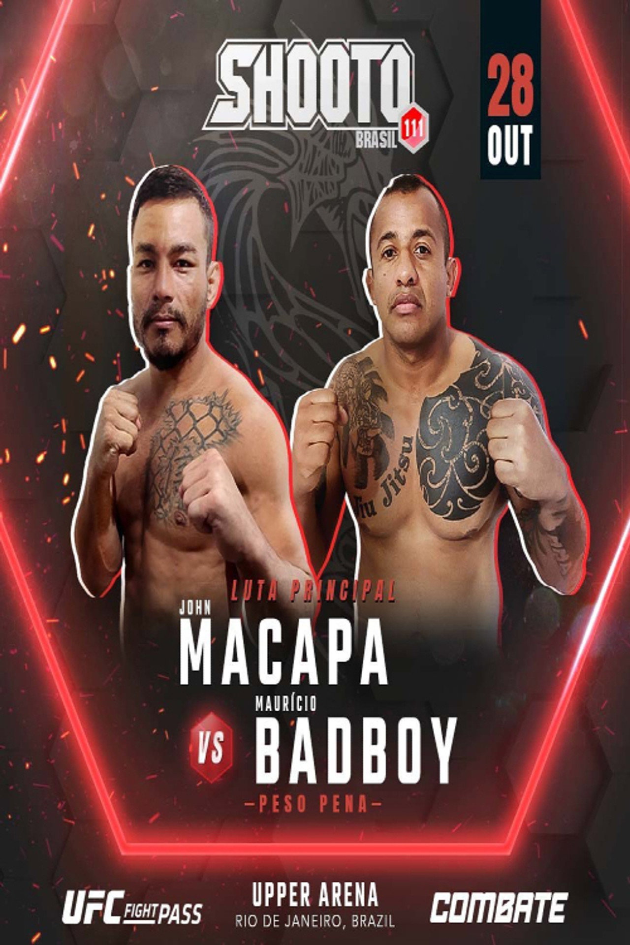 Shooto Brasil 111 Backdrop