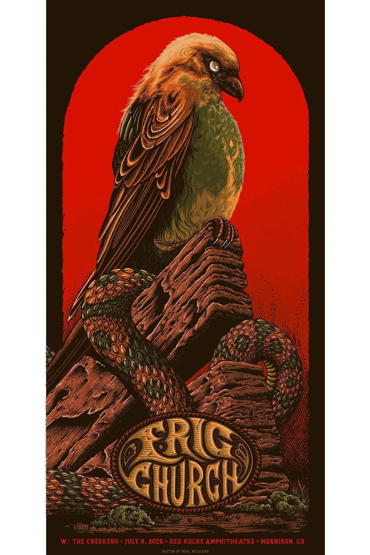 Eric Church - Live at Red Rocks Amphitheatre 7-08-2026