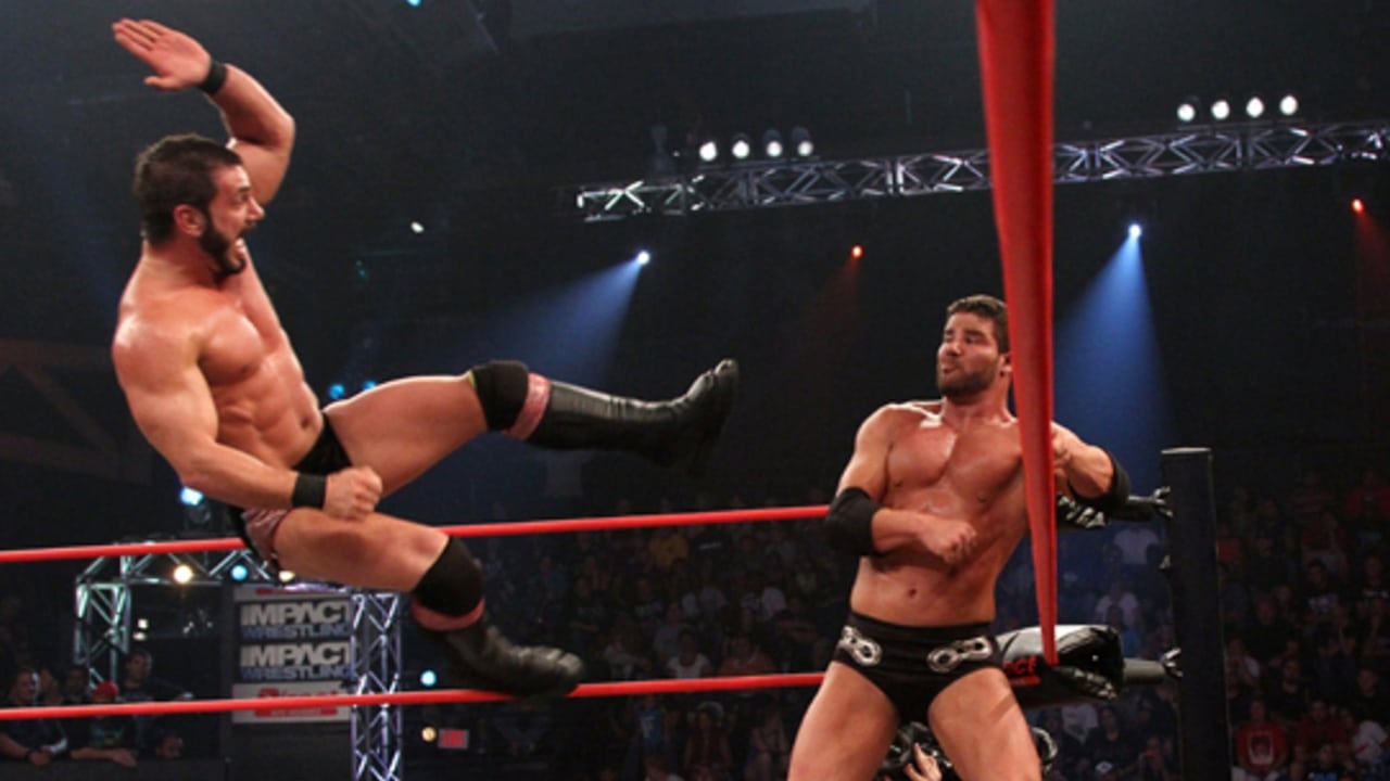 Scen från TNA Hardcore Justice 2012
